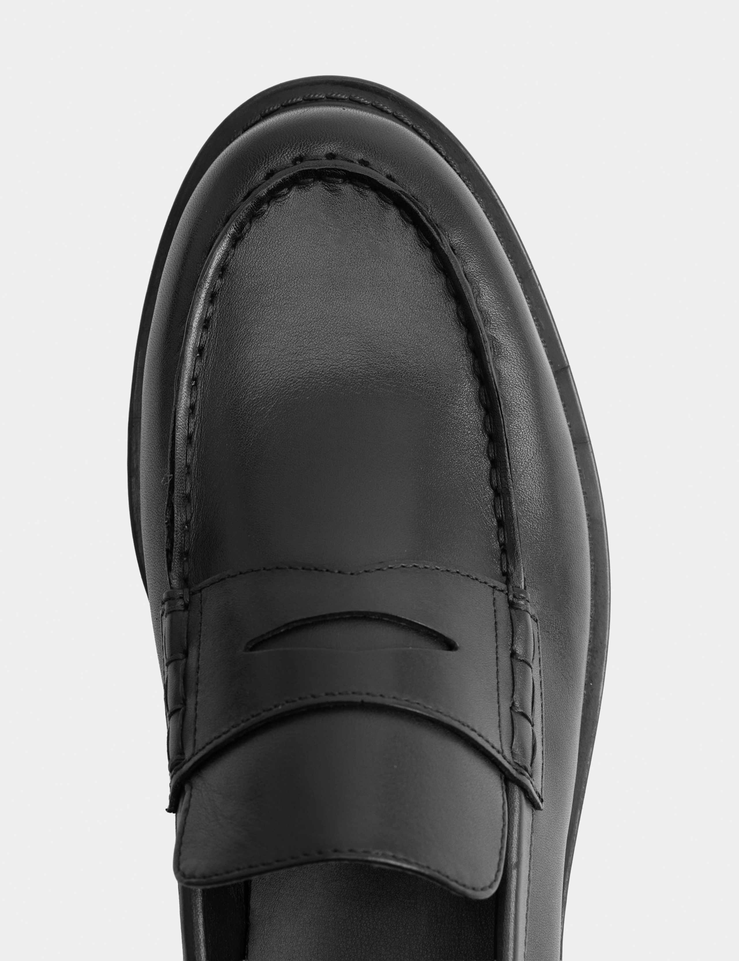 Leather Slip On Loafers 3 of 3