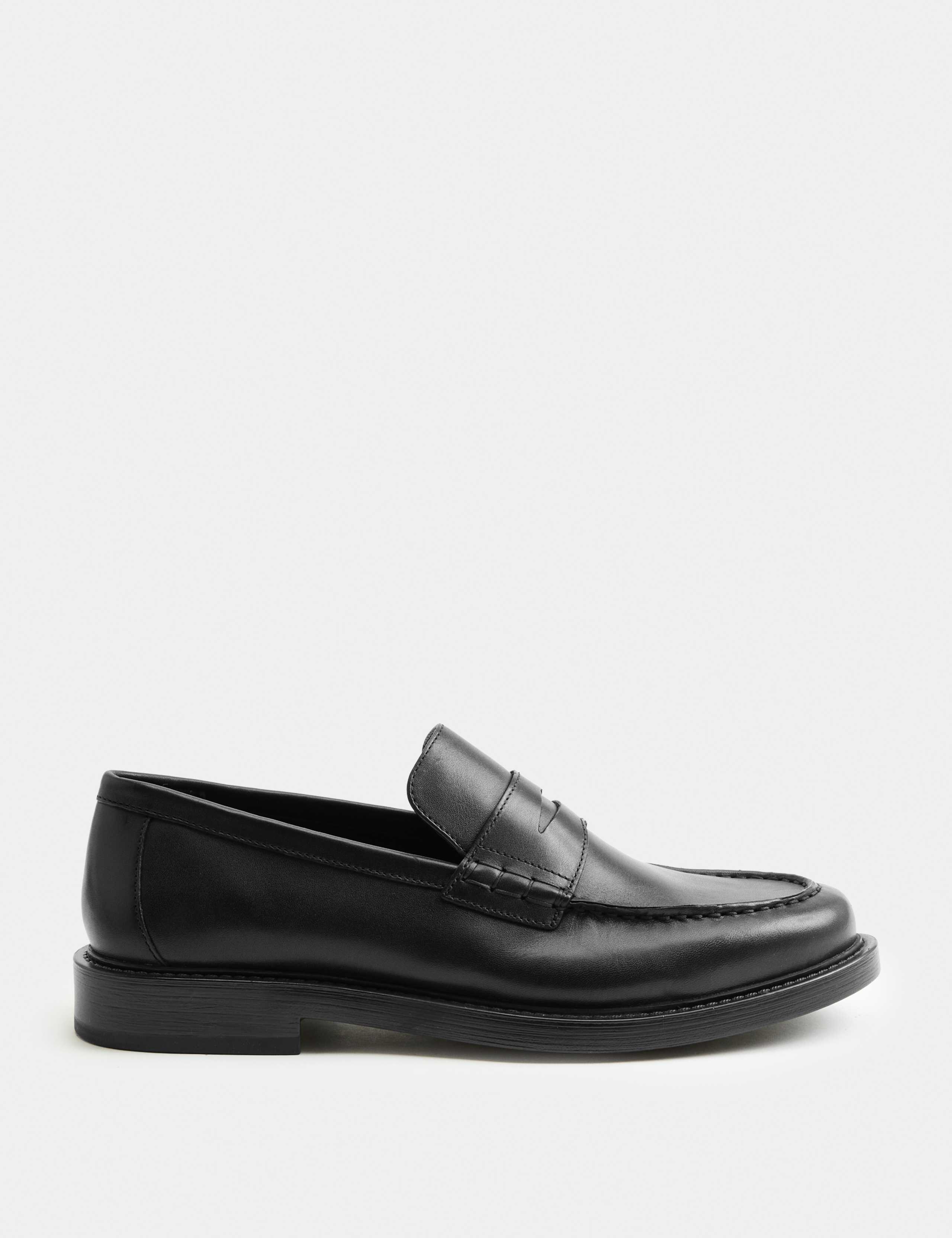 Leather Slip On Loafers 2 of 3