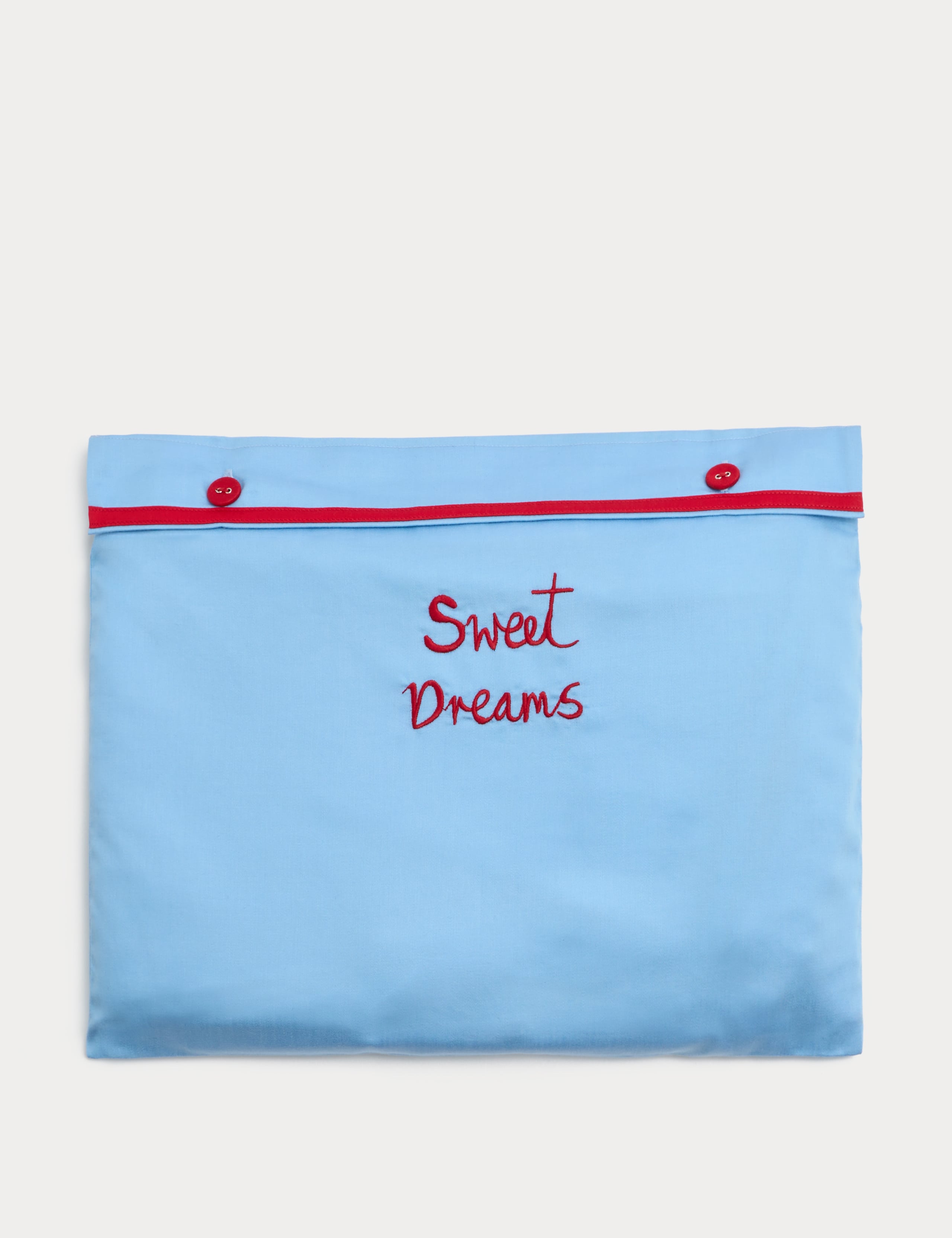 Pure Cotton Snooze Slogan Pyjama Set 6 of 7