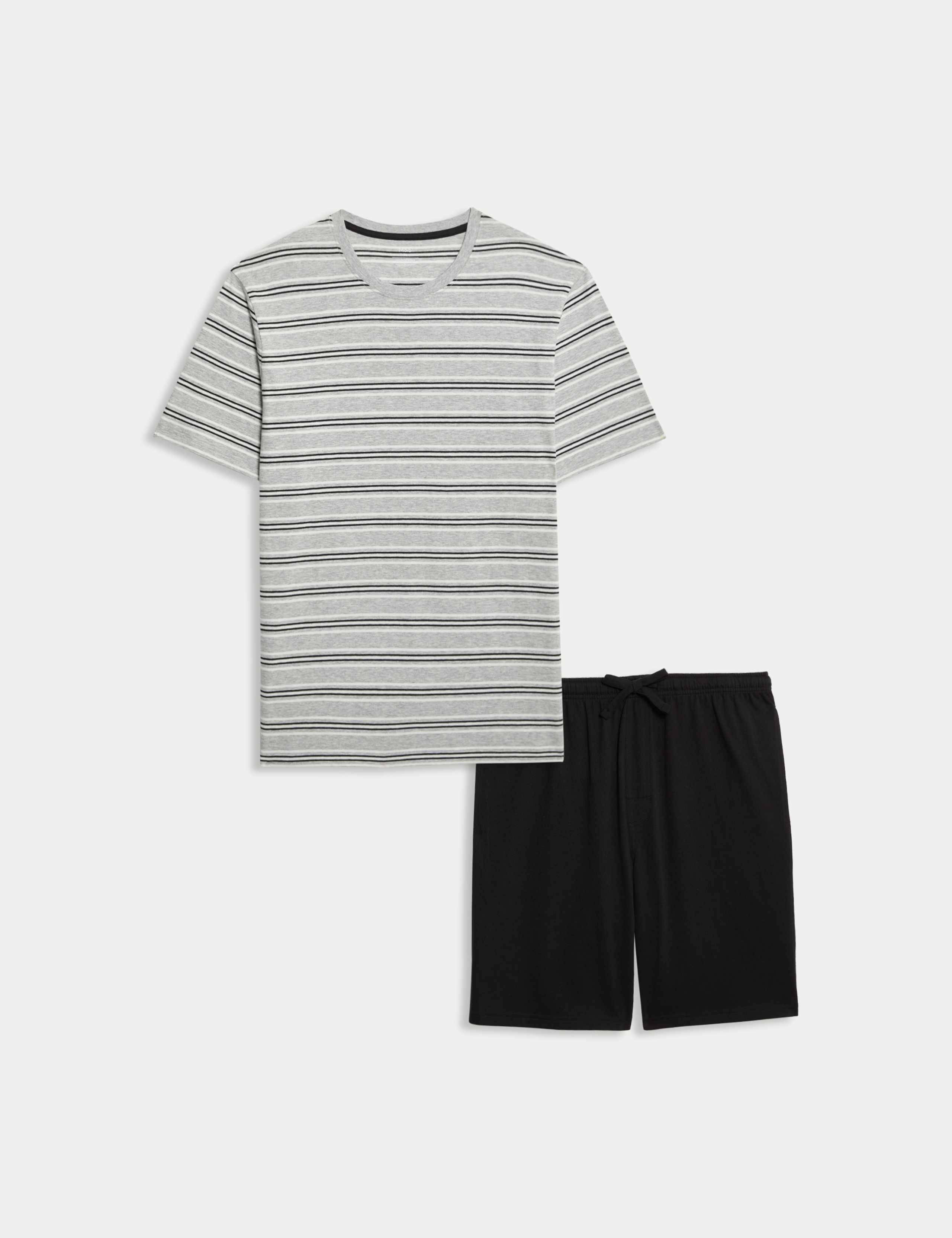 Pure Cotton Striped Pyjama Set 2 of 5