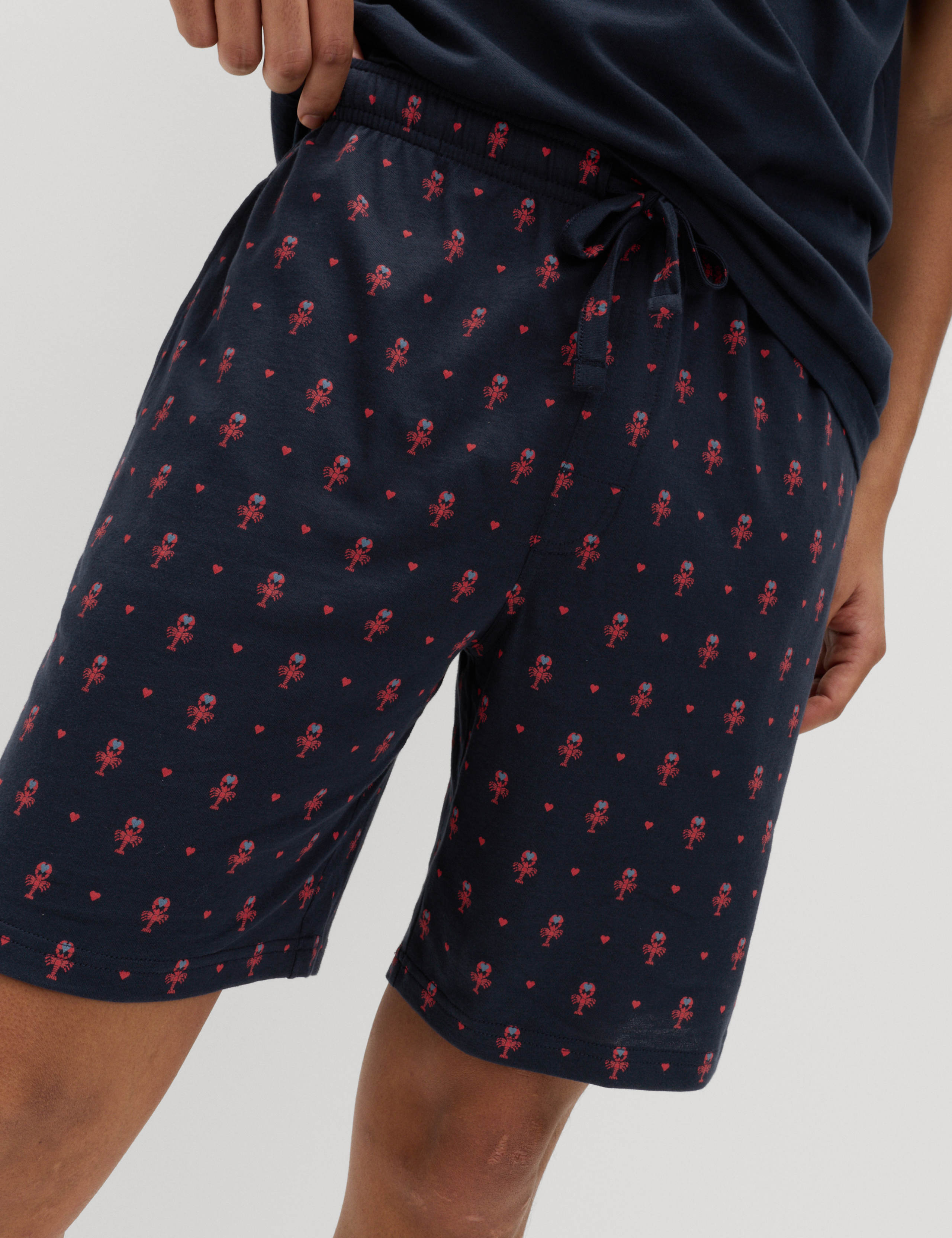 Pure Cotton Valentine's Pyjama Set 2 of 4