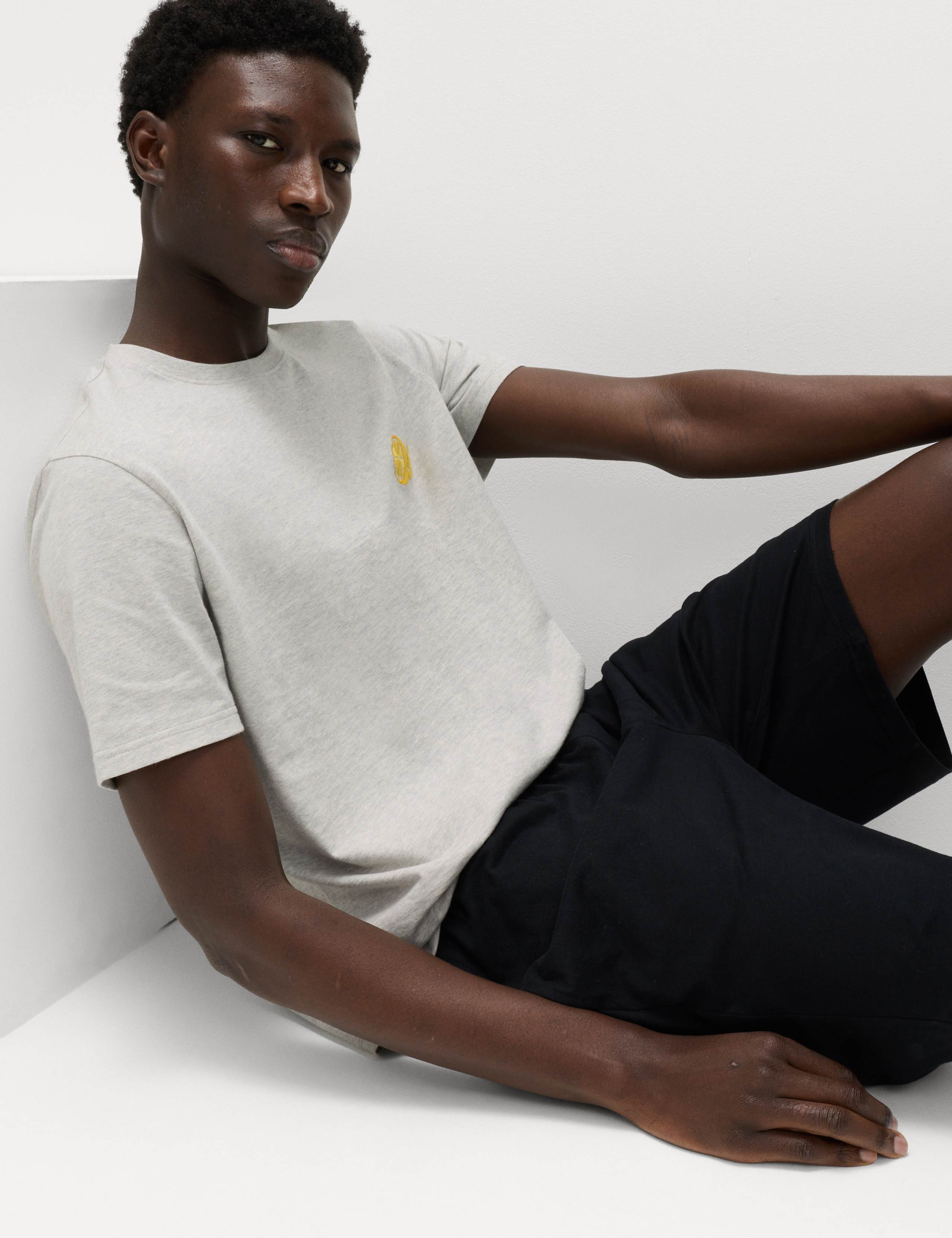 Pure Cotton Lemon Graphic Pyjama Set 6 of 6