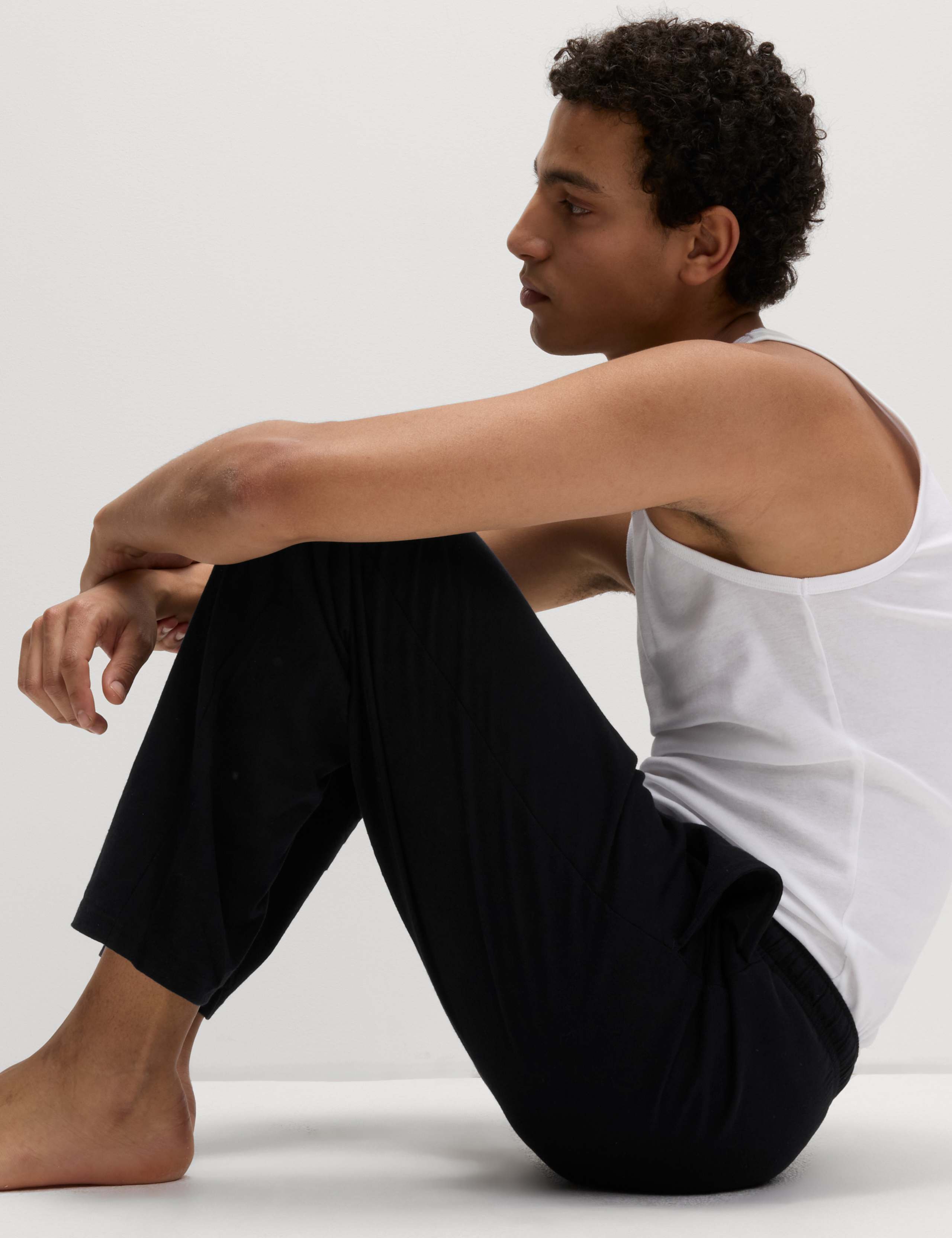 2 Pack Pure Cotton Pyjama Bottoms 5 of 7