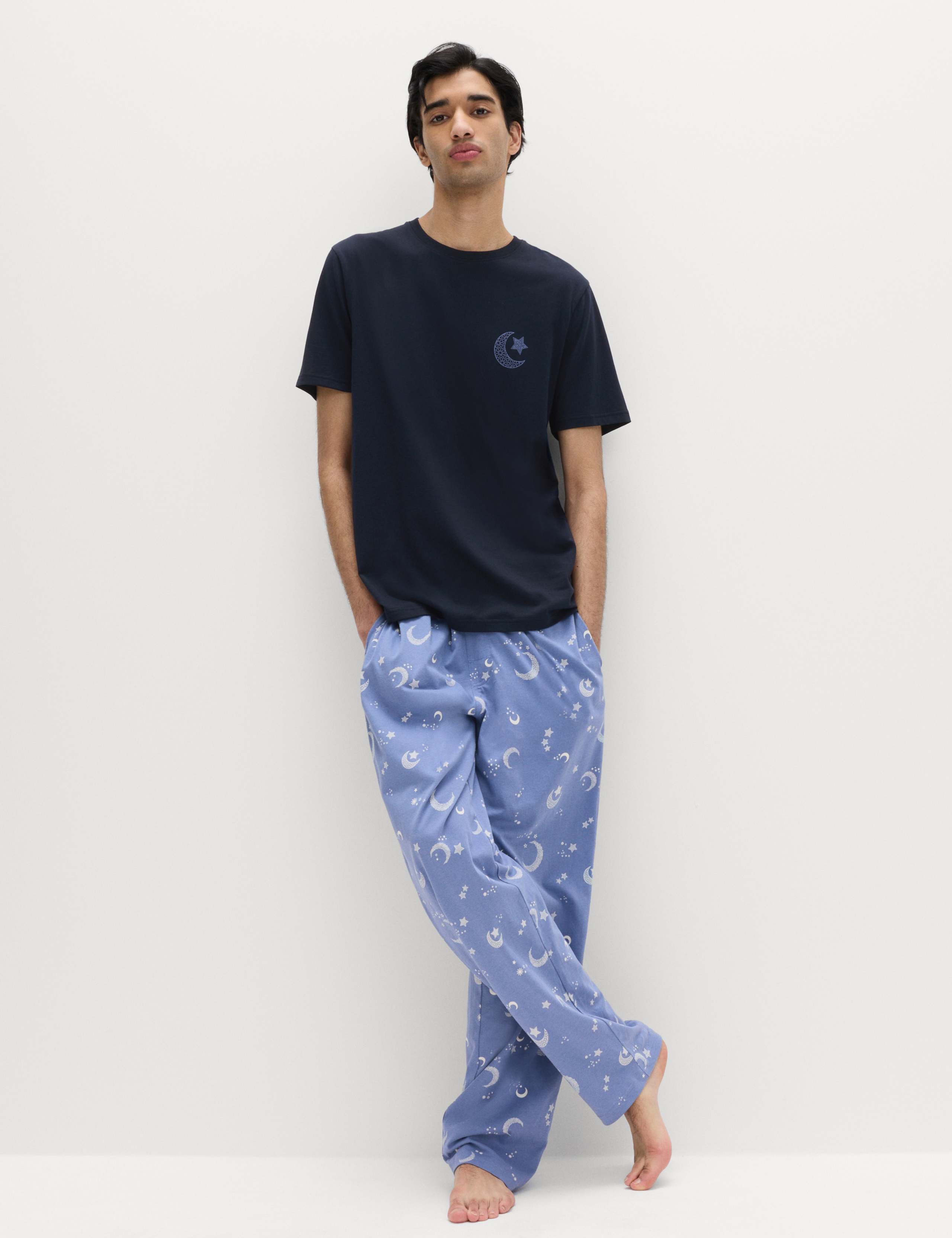 Pure Cotton Eid Print Pyjama Set 1 of 5