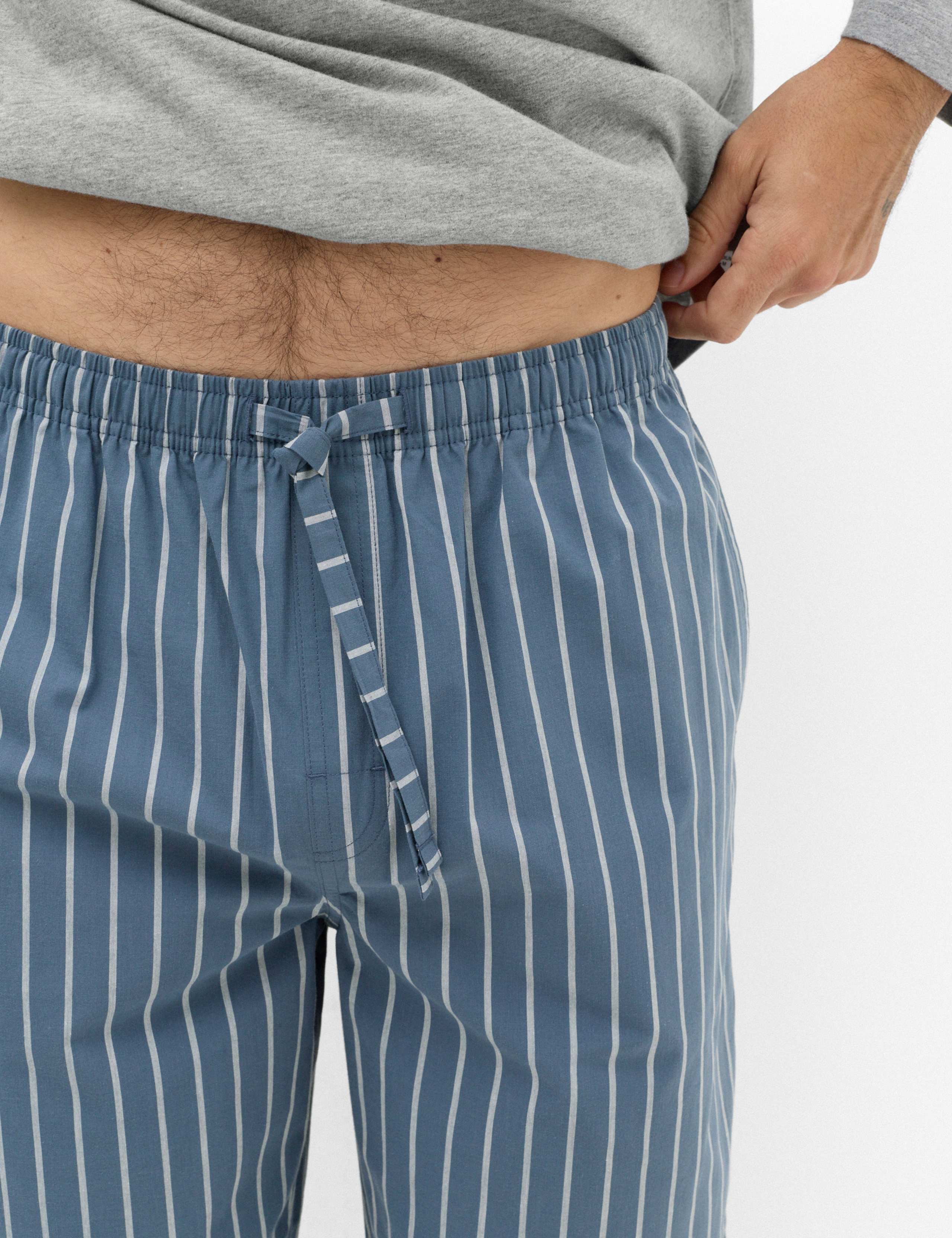 Pure Cotton Striped Pyjama Set 3 of 6