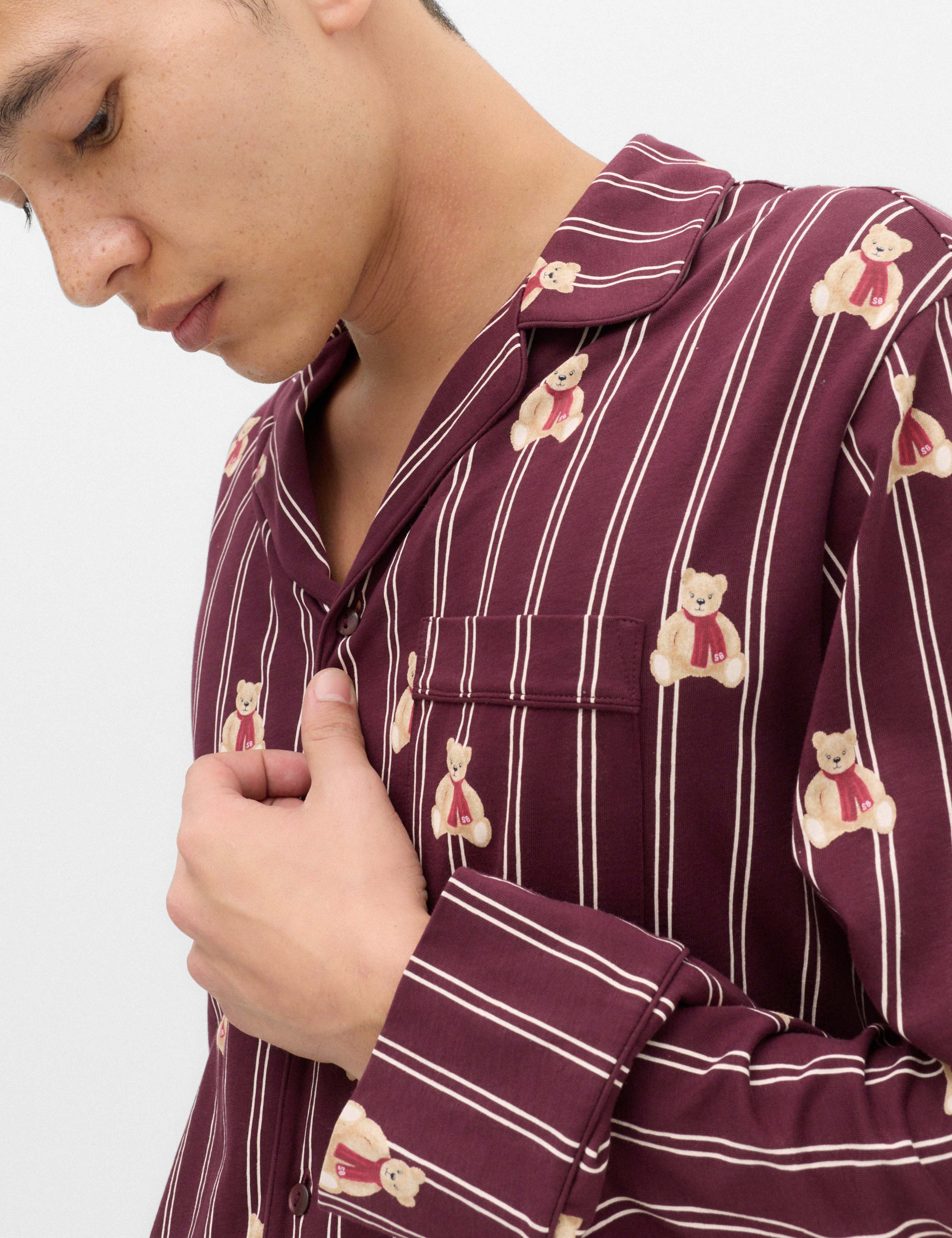 Spencer Bear™ Striped Christmas Family Pyjamas 3 of 7
