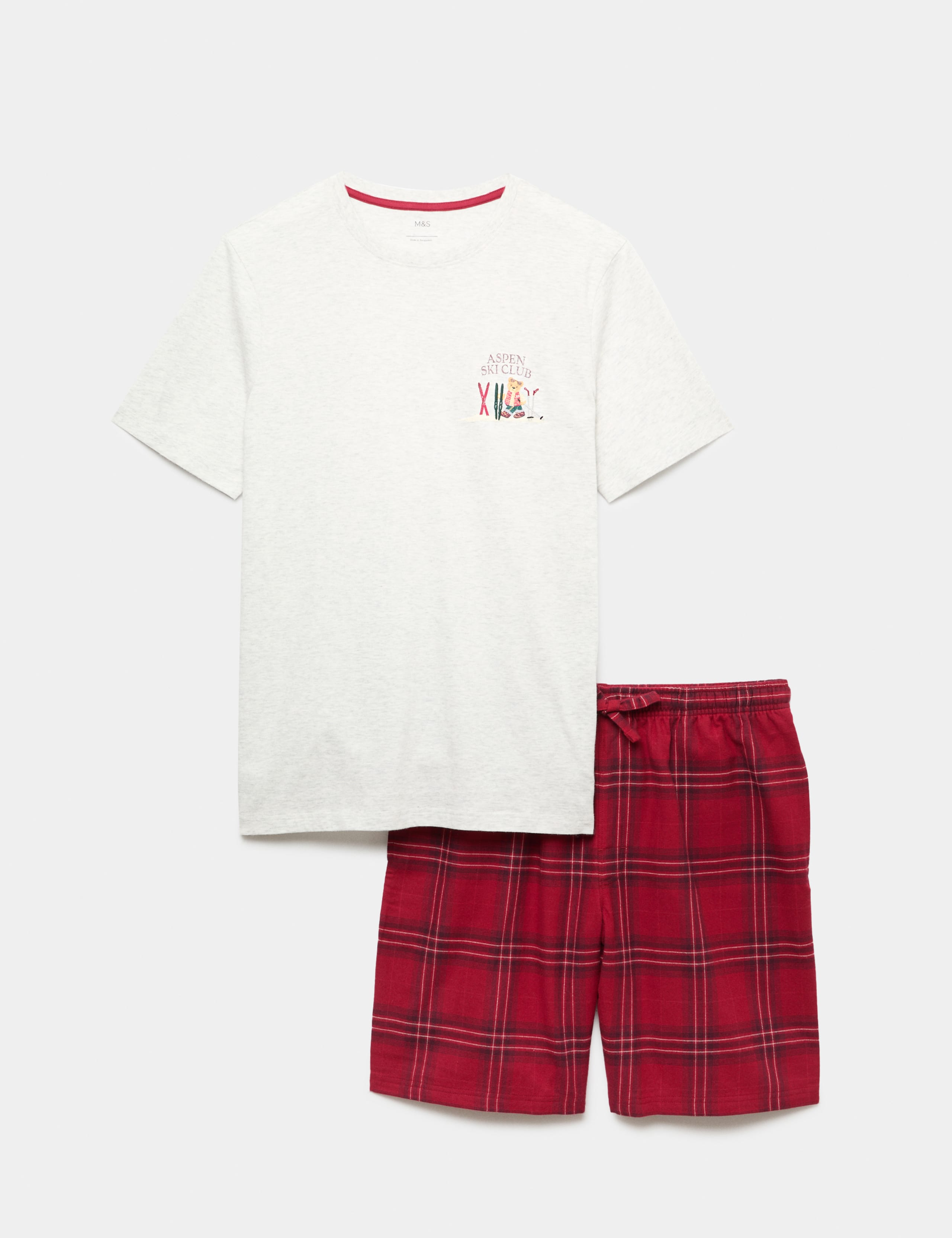 Pure Cotton Spencer Bear™ Pyjama Set 2 of 6