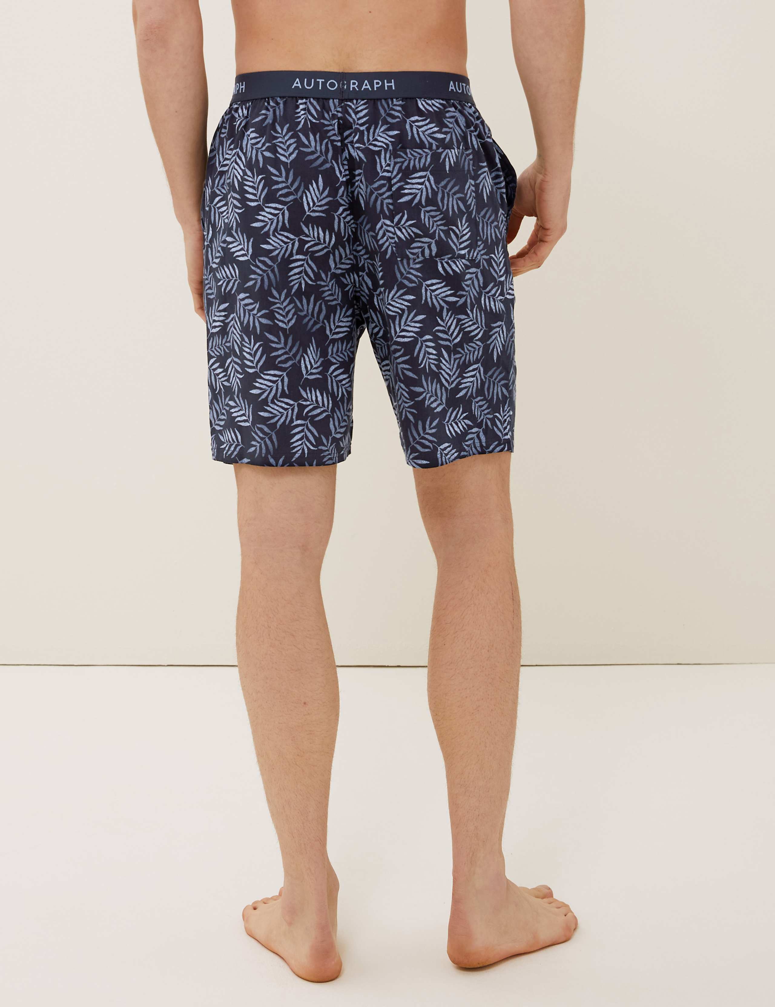 Cotton Tencel™ Woven Pyjama Shorts 4 of 5