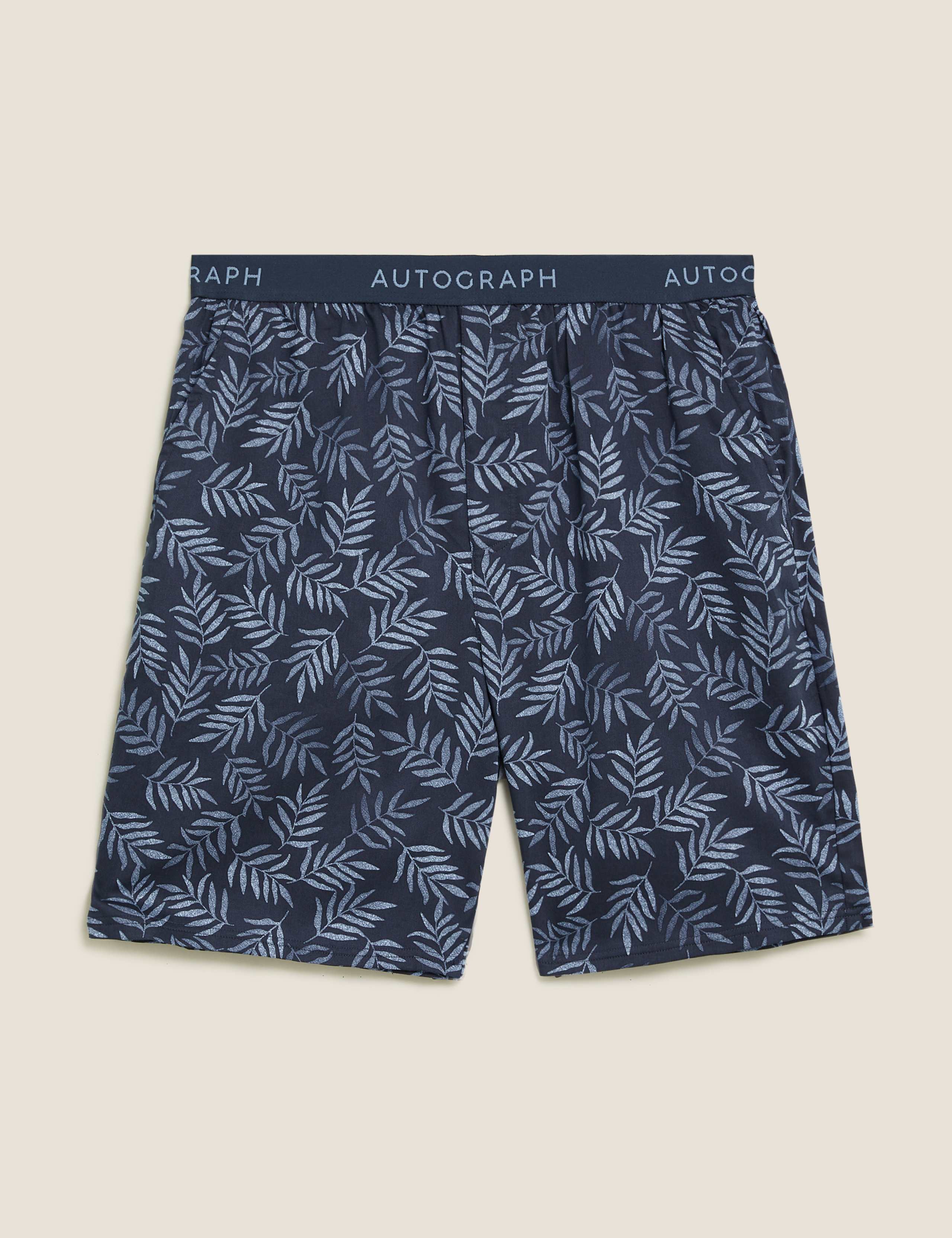Cotton Tencel™ Woven Pyjama Shorts 2 of 5