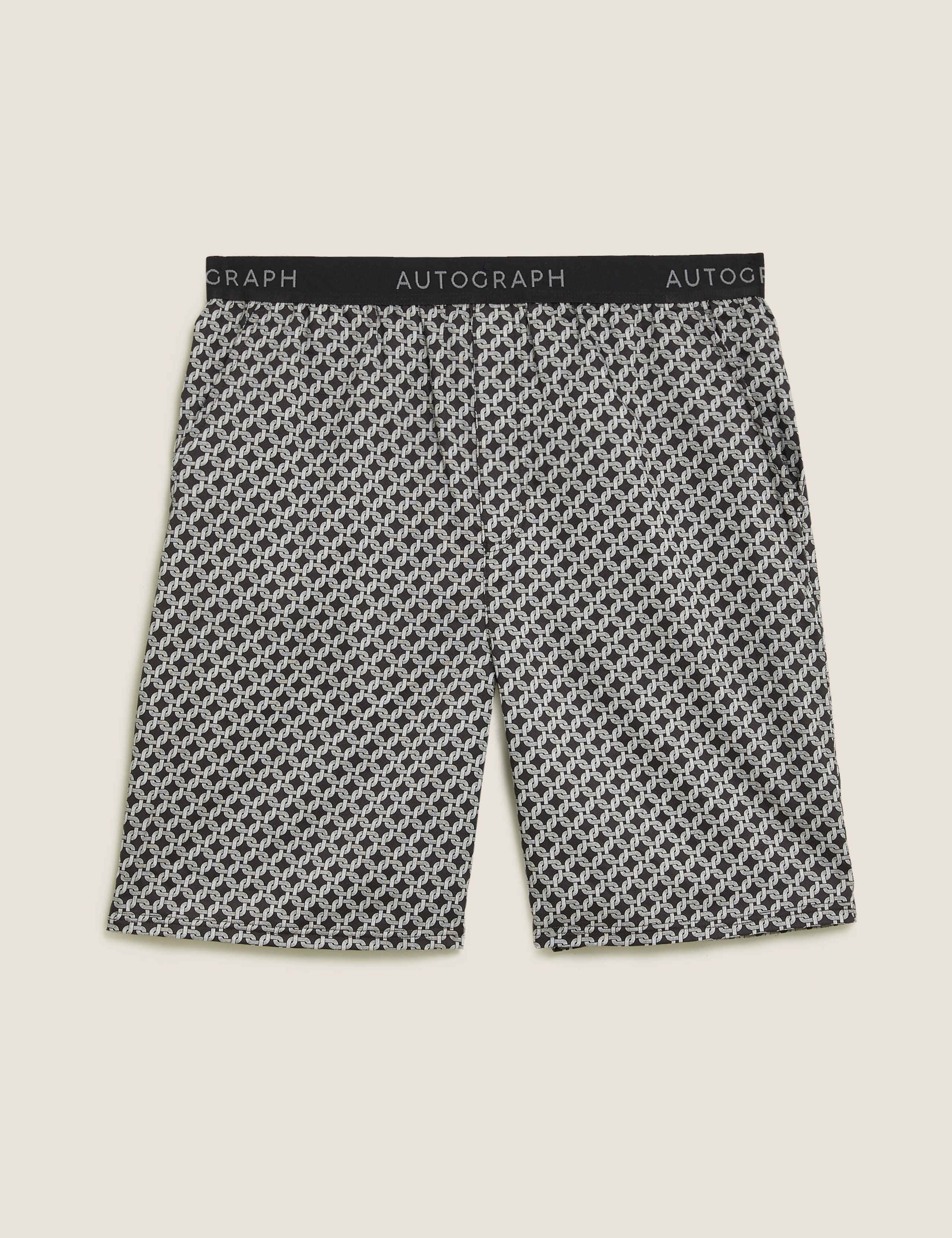 Cotton Tencel™ Woven Pyjama Shorts 1 of 3