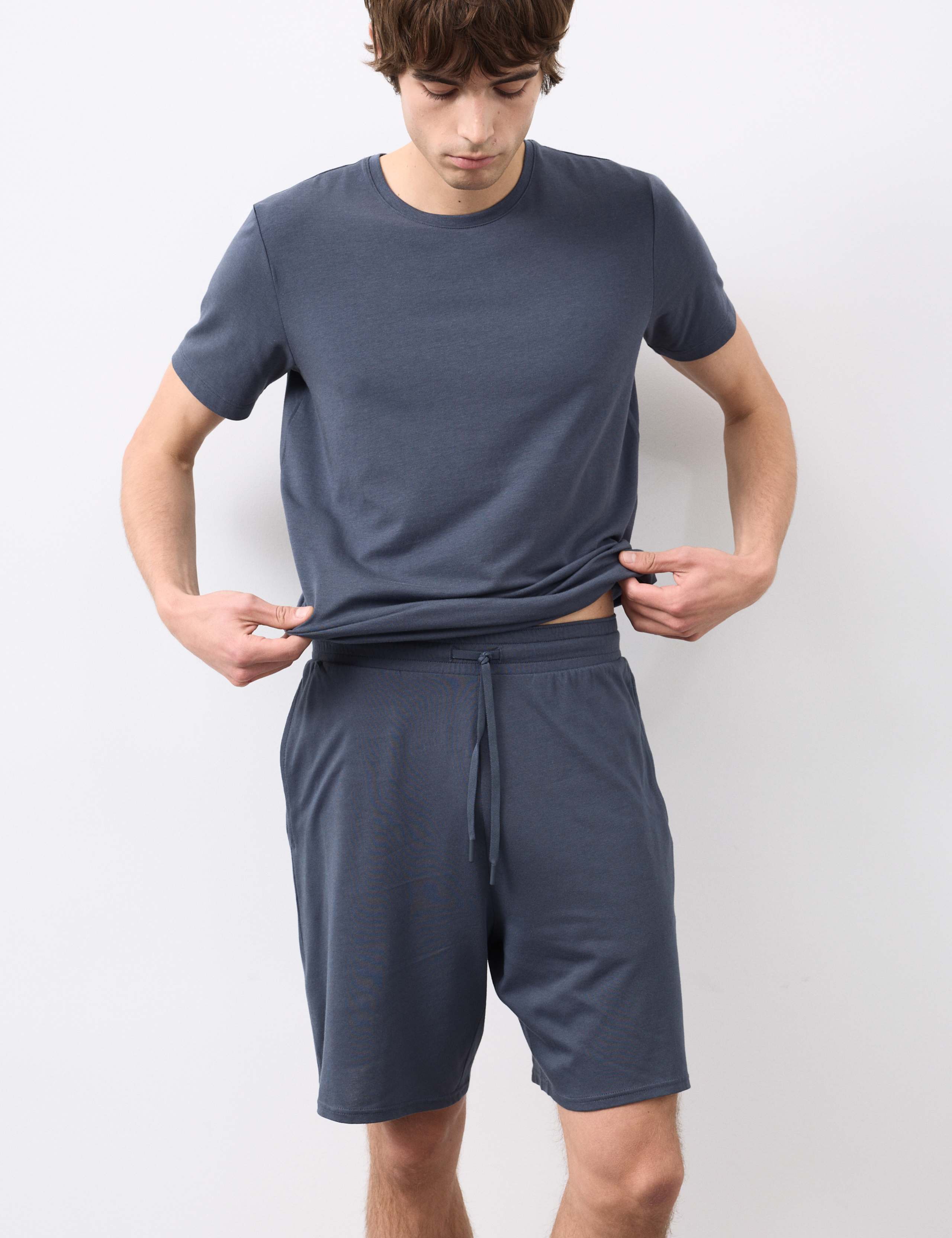 Supima® Cotton Modal Pyjama Shorts 1 of 6