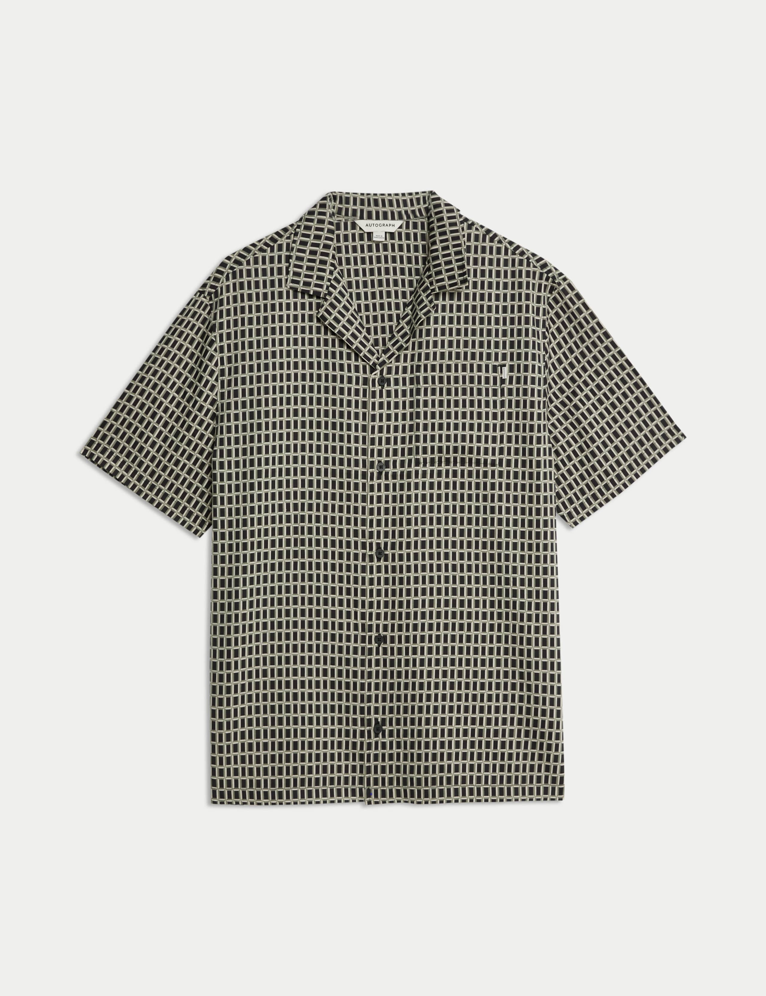 Cotton Rich Printed Pyjama Top 2 of 5