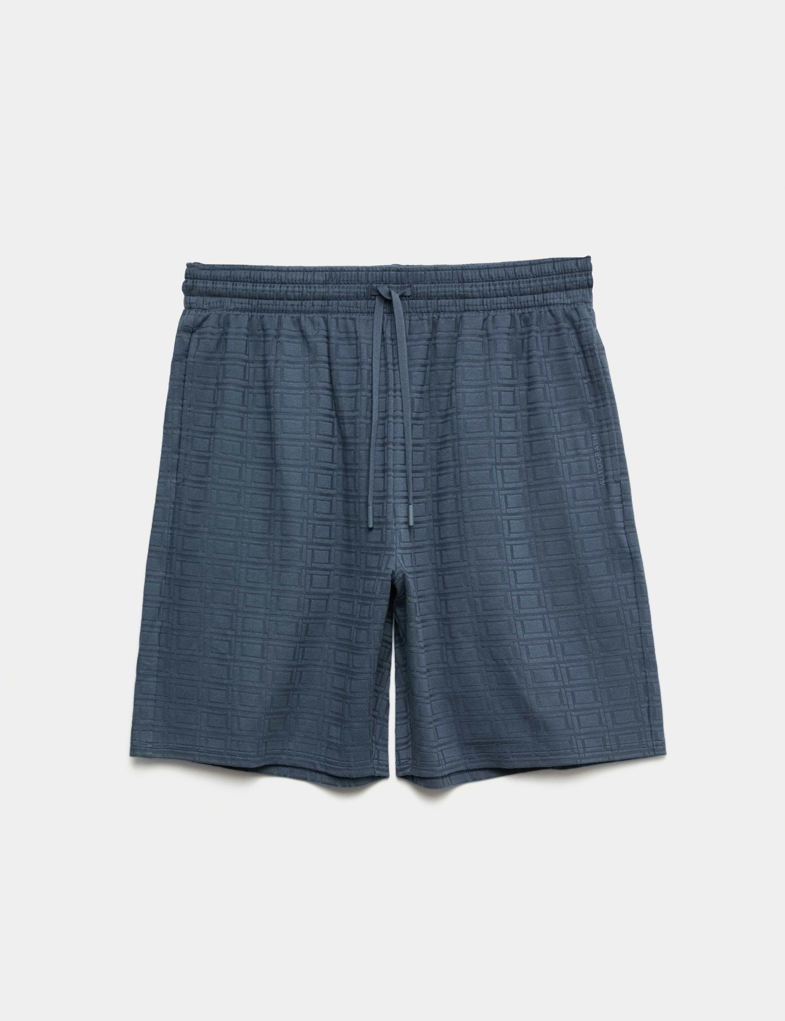 Supima® Cotton Rich Jacquard Pyjama Shorts 2 of 7