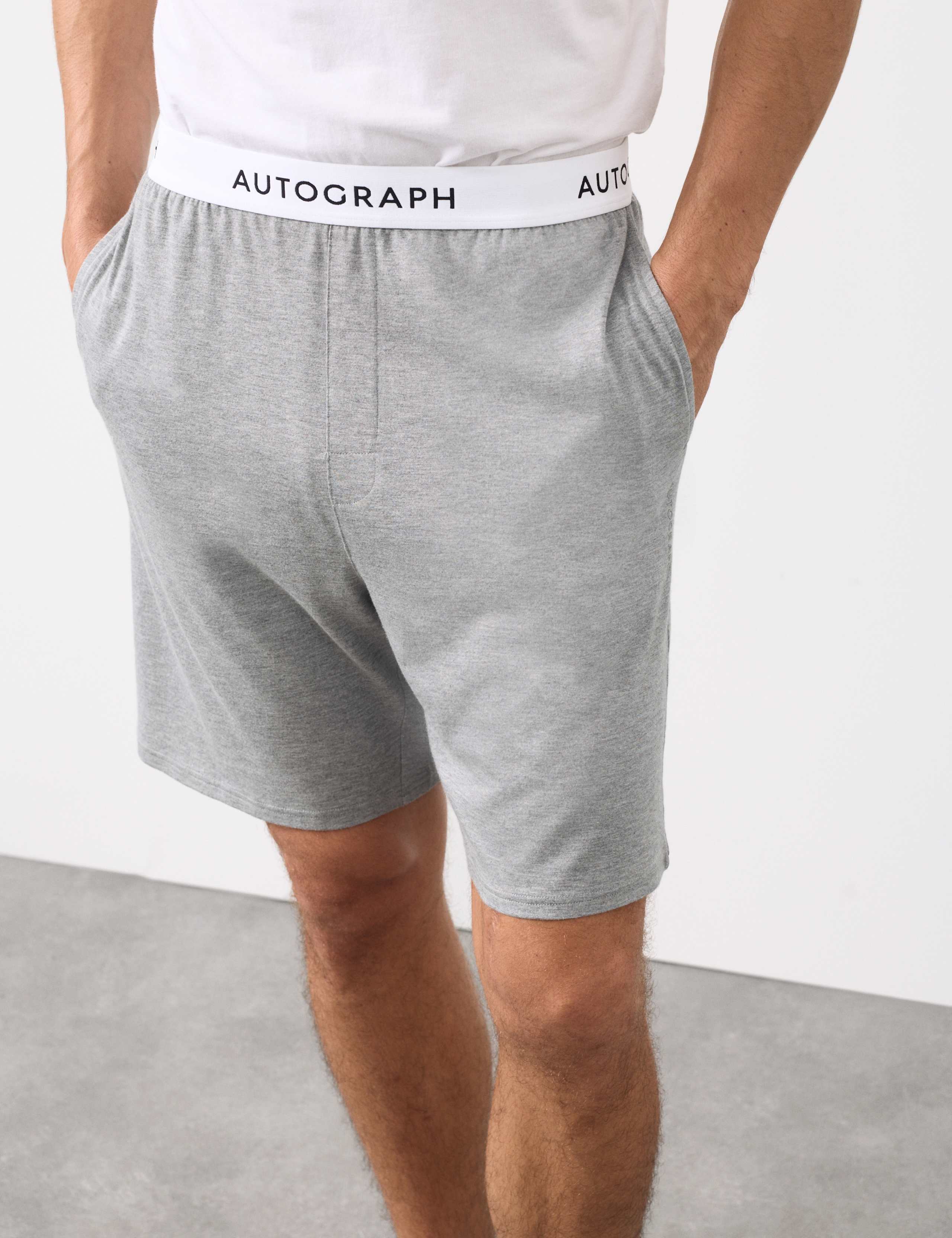 Supima Cotton Modal Elasticated Pyjama Shorts 4 of 5