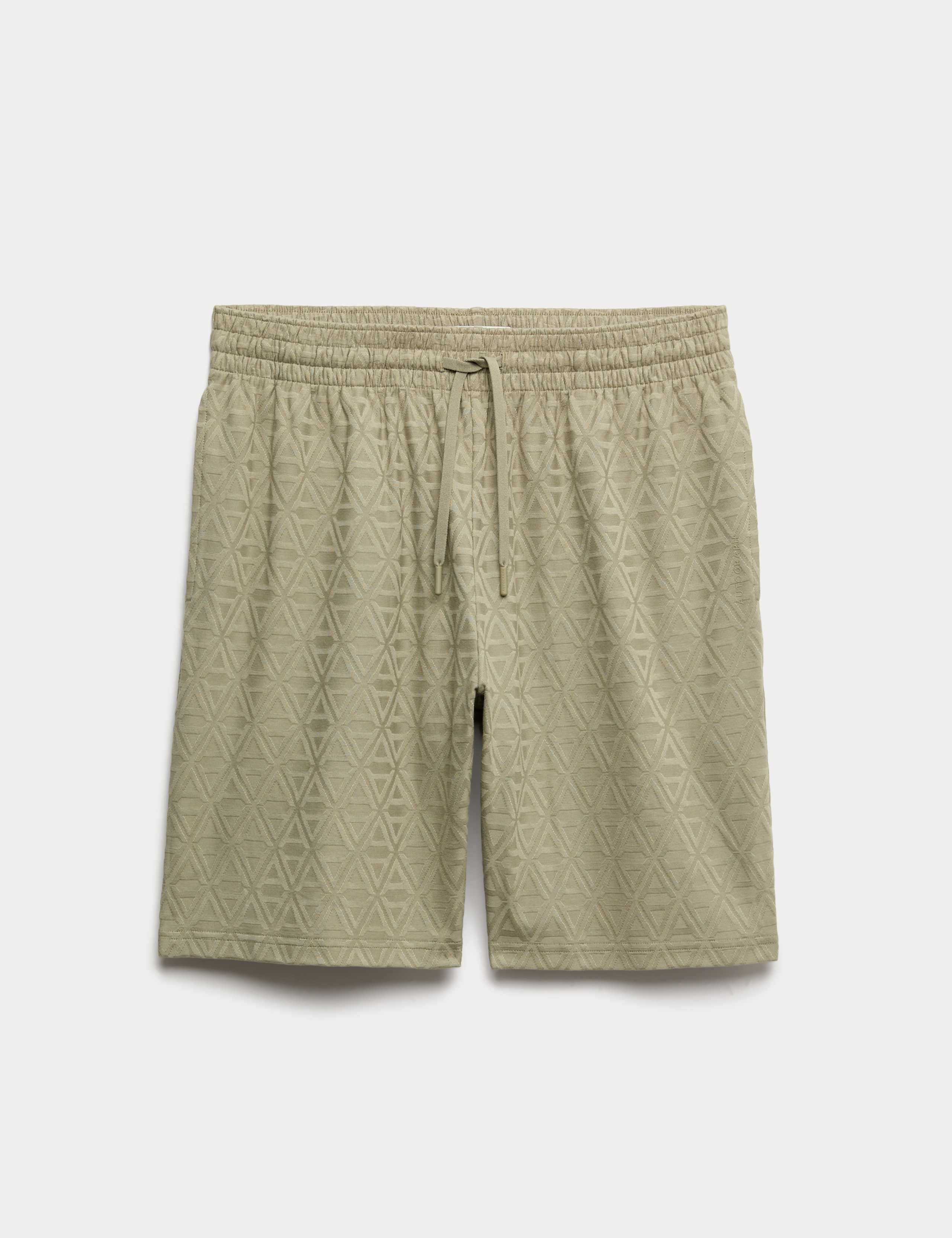 Cotton Rich Jacquard Pyjama Shorts 2 of 6