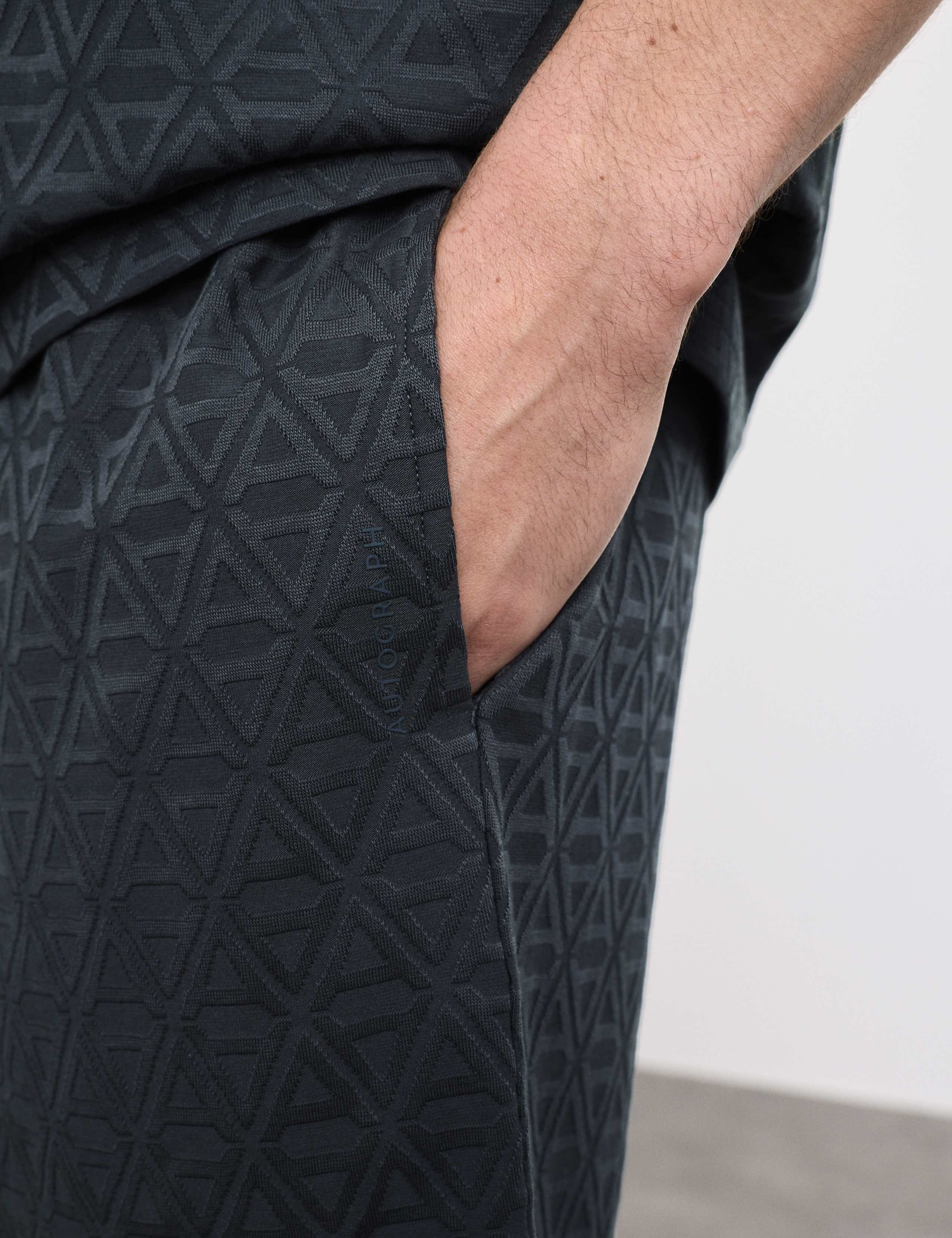 Cotton Rich Jacquard Pyjama Shorts 4 of 6