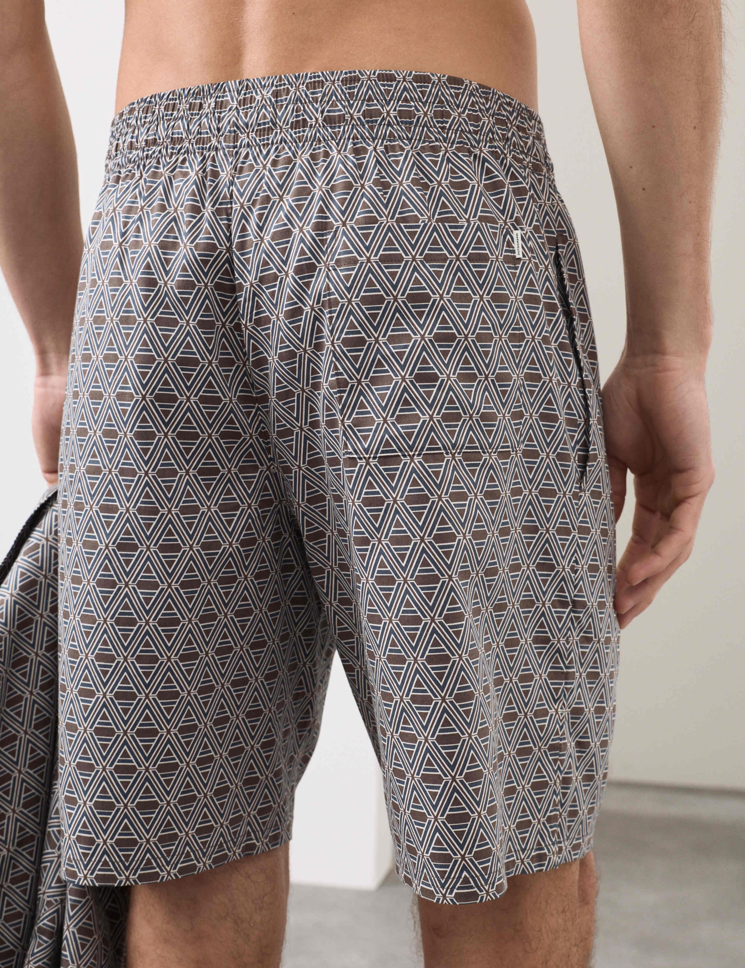 Cotton Rich Printed Pyjama Shorts 4 of 6