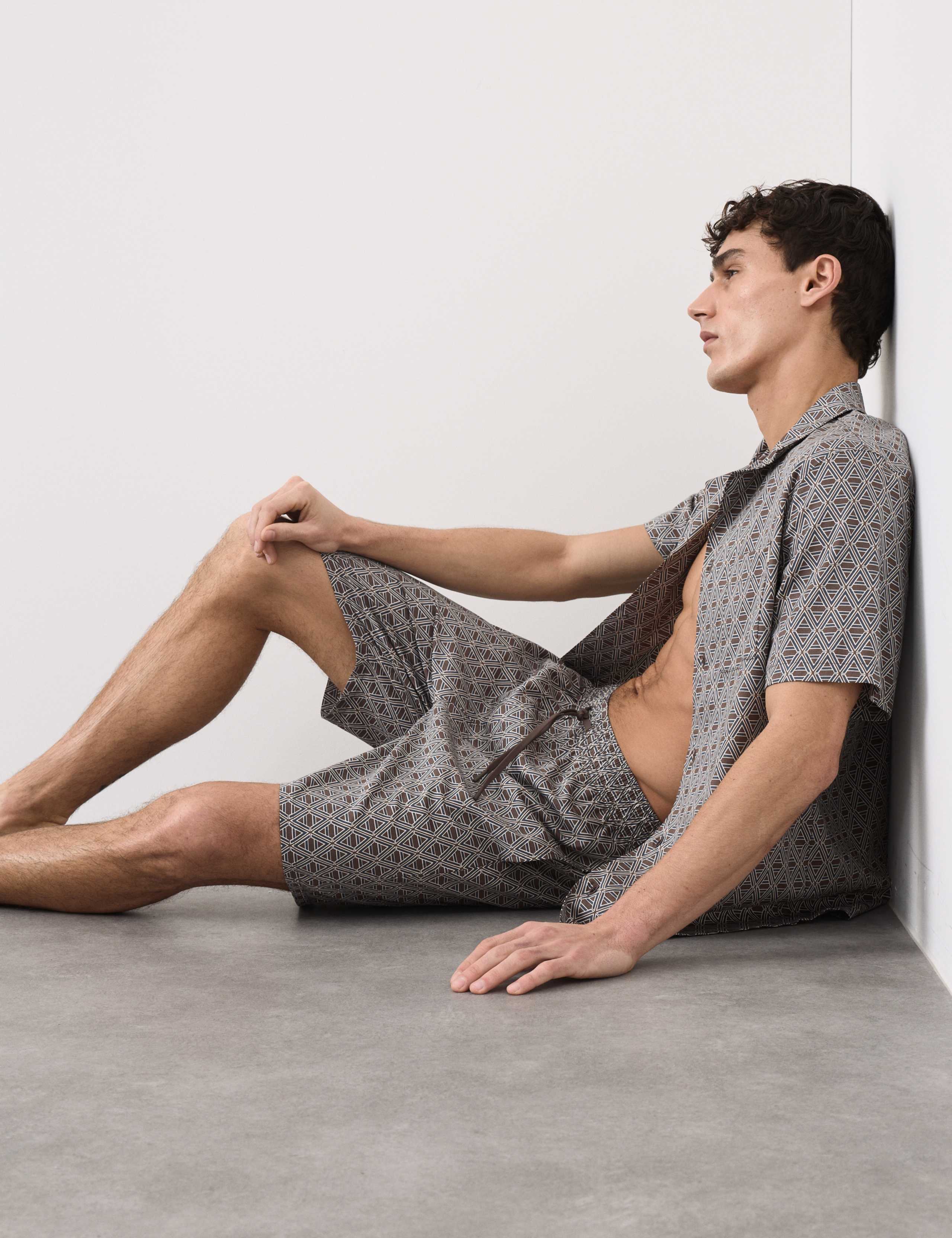 Cotton Rich Printed Pyjama Shorts 6 of 6