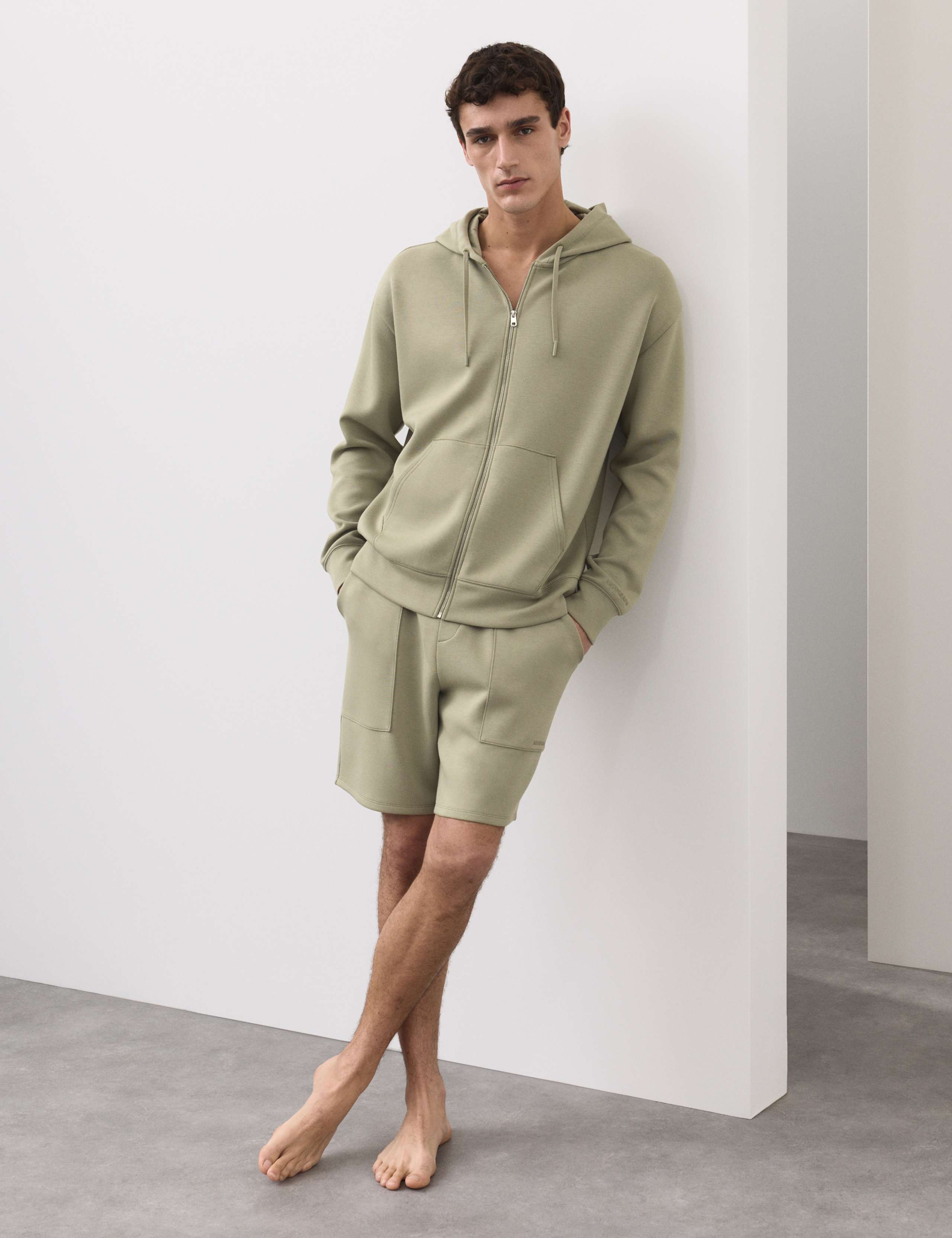 Modal Blend Zip Through Hoodie 3 of 7