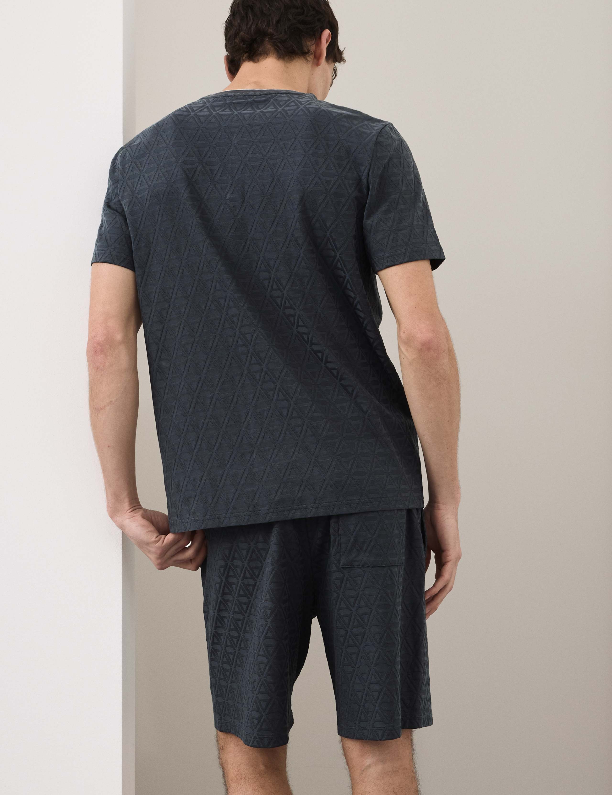 Cotton Rich Textured Loungewear Top 6 of 6