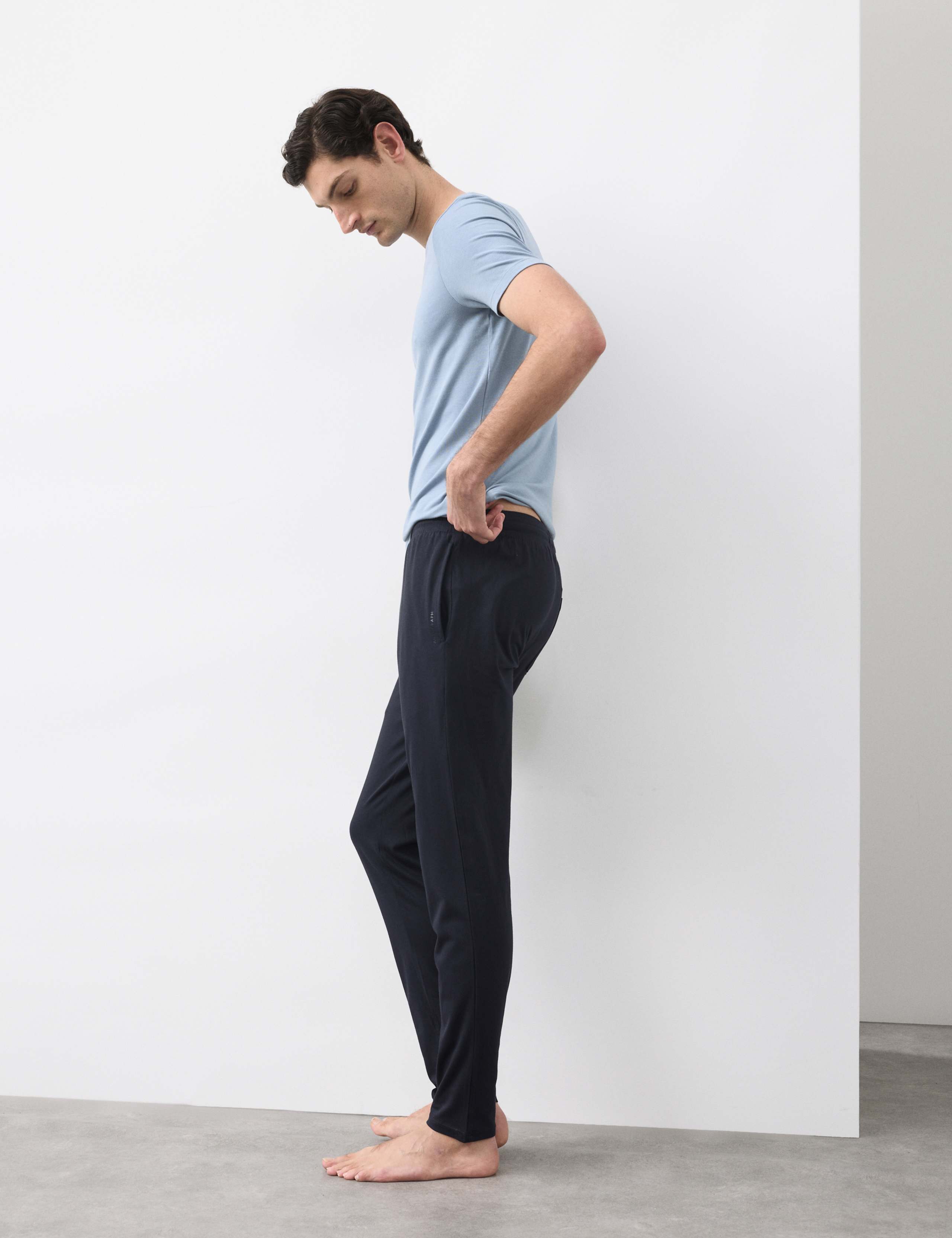 Supima® Cotton Blend Slim Fit Pyjama Bottoms 3 of 6