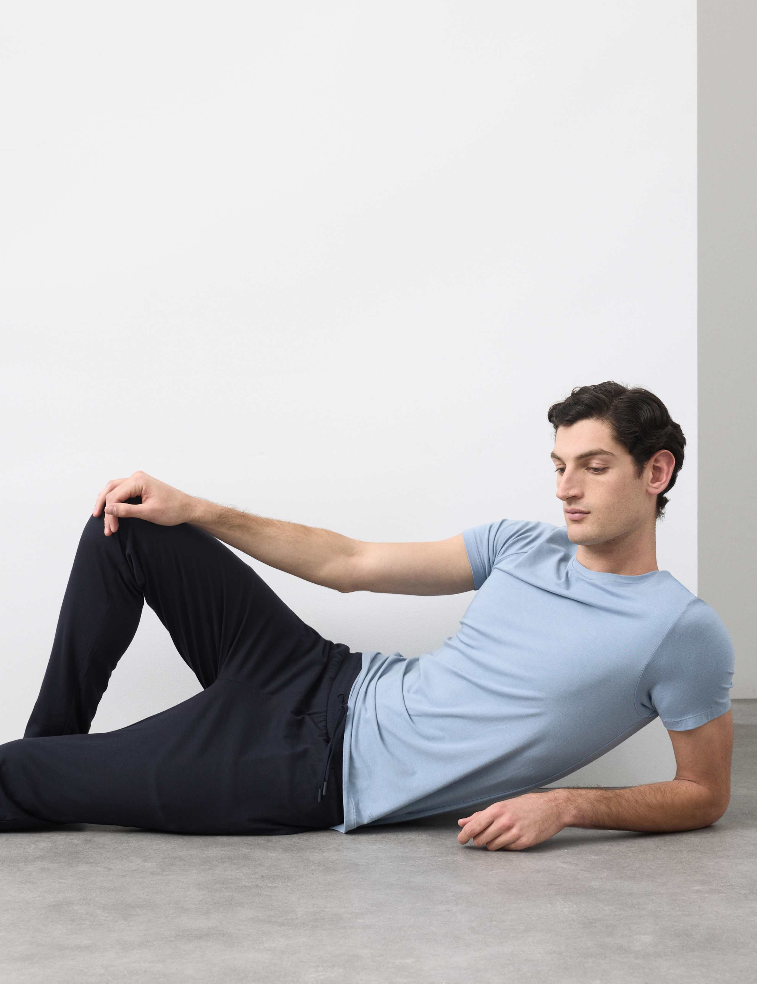 Supima® Cotton Blend Slim Fit Pyjama Bottoms 5 of 6