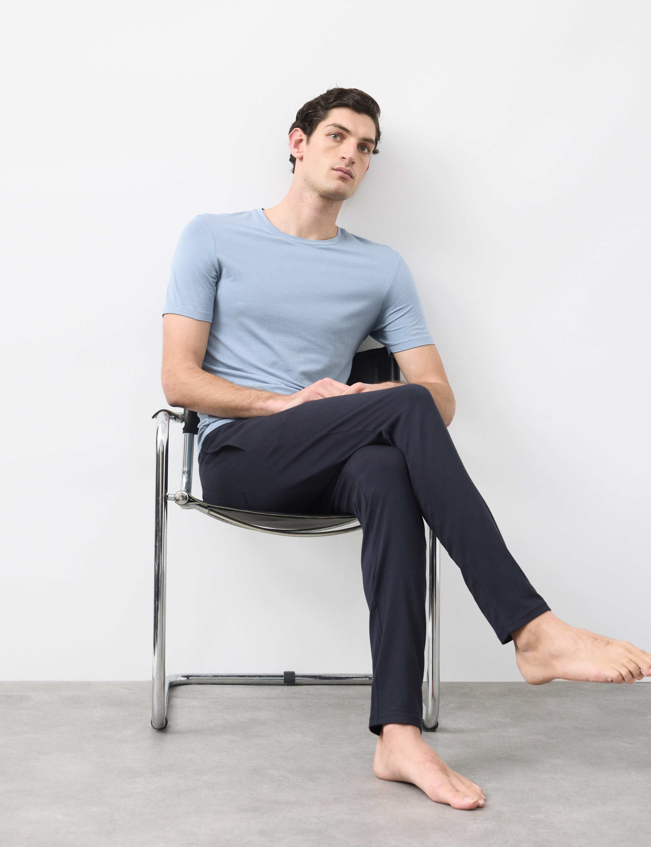 Supima® Cotton Blend Slim Fit Pyjama Bottoms 6 of 6