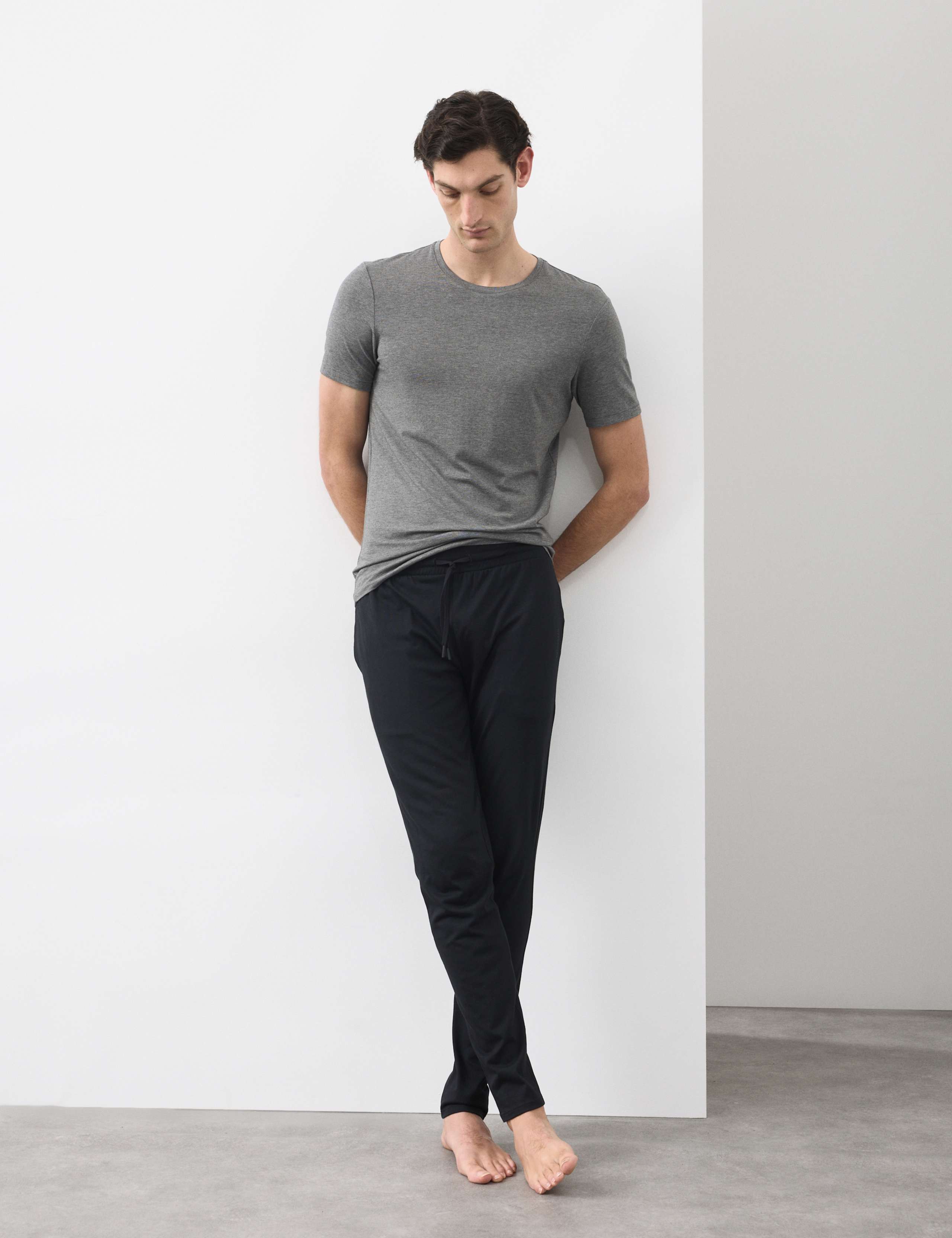 Supima® Cotton Blend Slim Fit Pyjama Bottoms 3 of 6