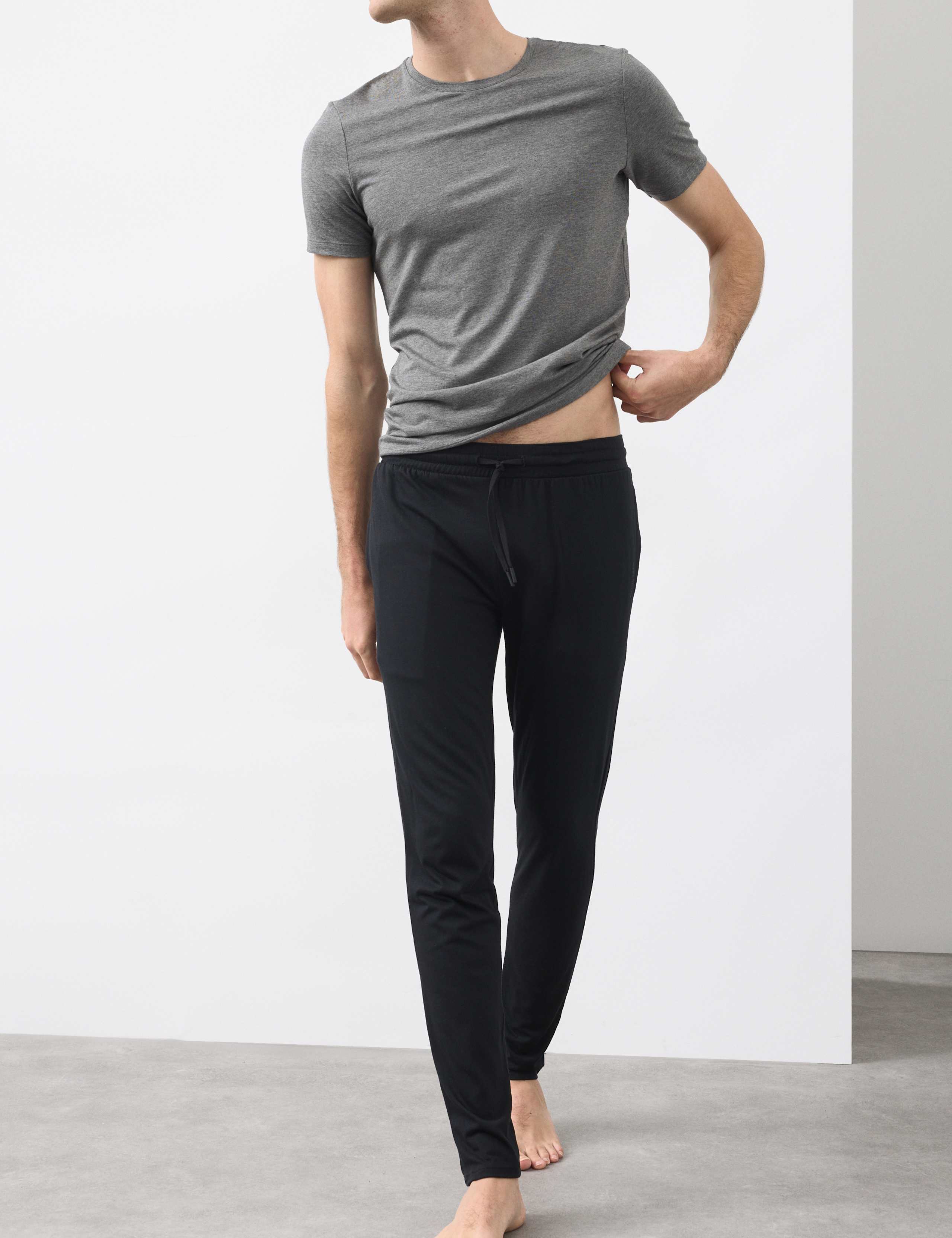 Supima® Cotton Blend Slim Fit Pyjama Bottoms 5 of 6