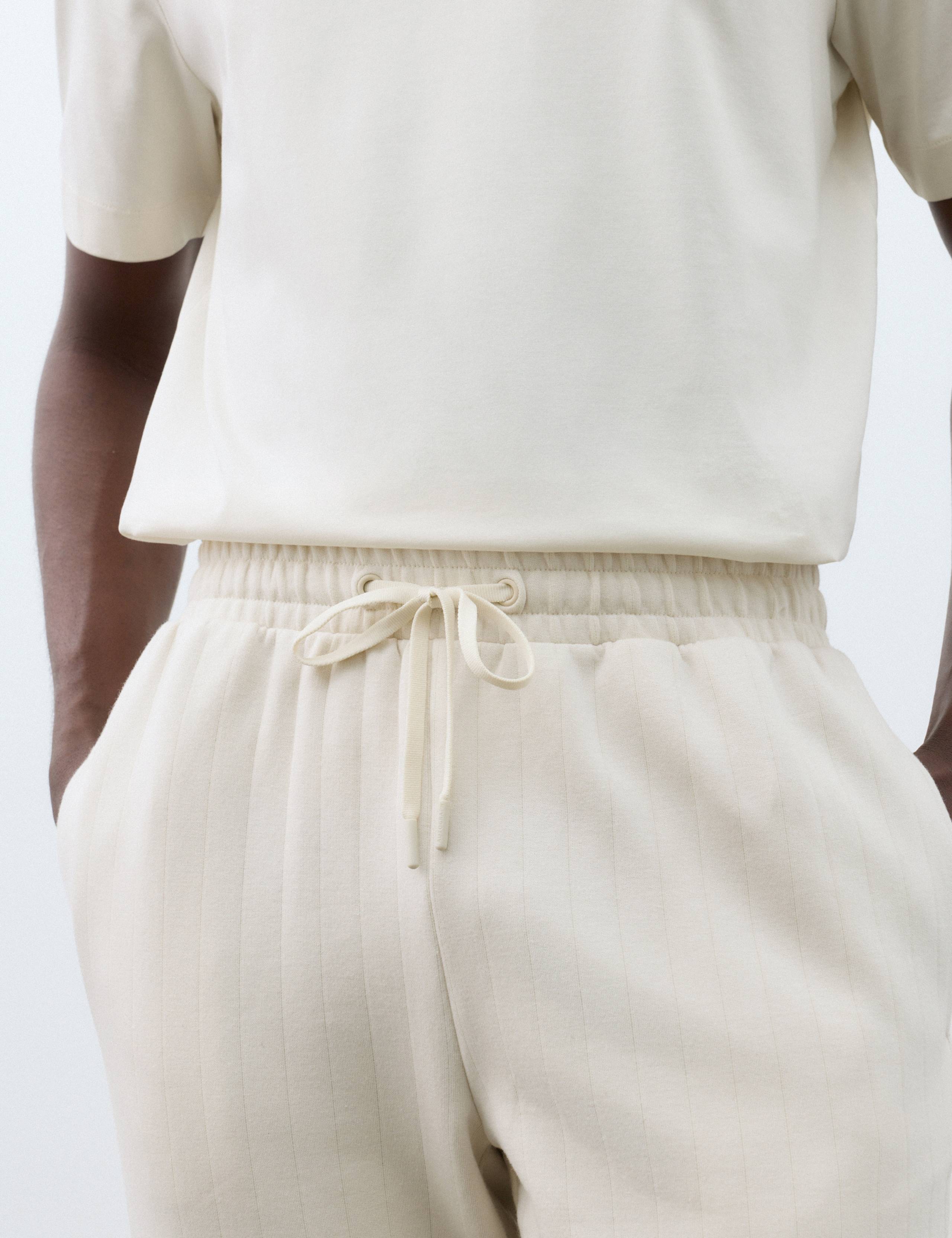 Cotton Modal Blend Drop Needle Pyjama Bottoms 7 of 7