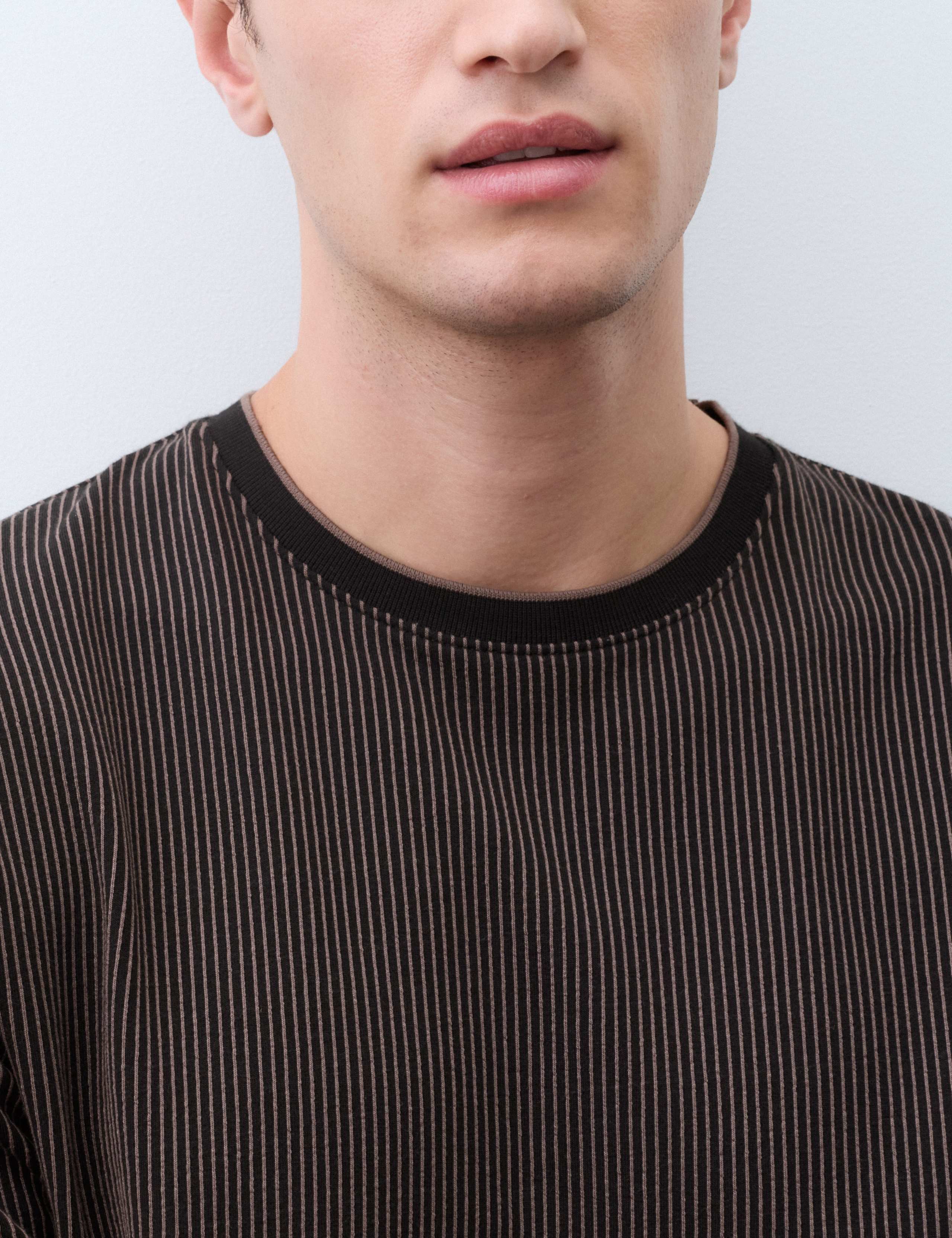 Supima™ Cotton Rich Ribbed T-Shirt 6 of 6