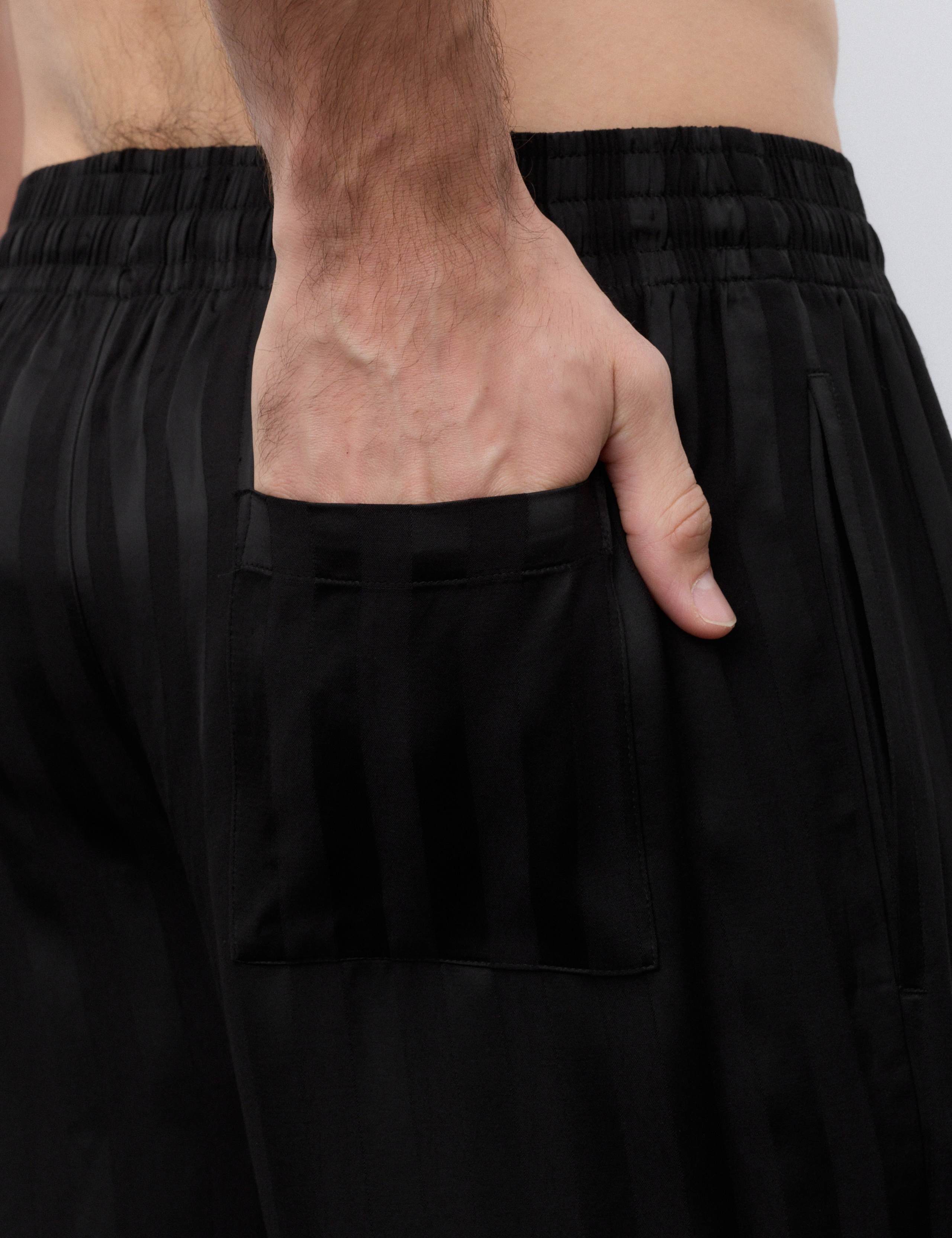 Satin Striped Woven Pyjama Bottoms 7 of 7