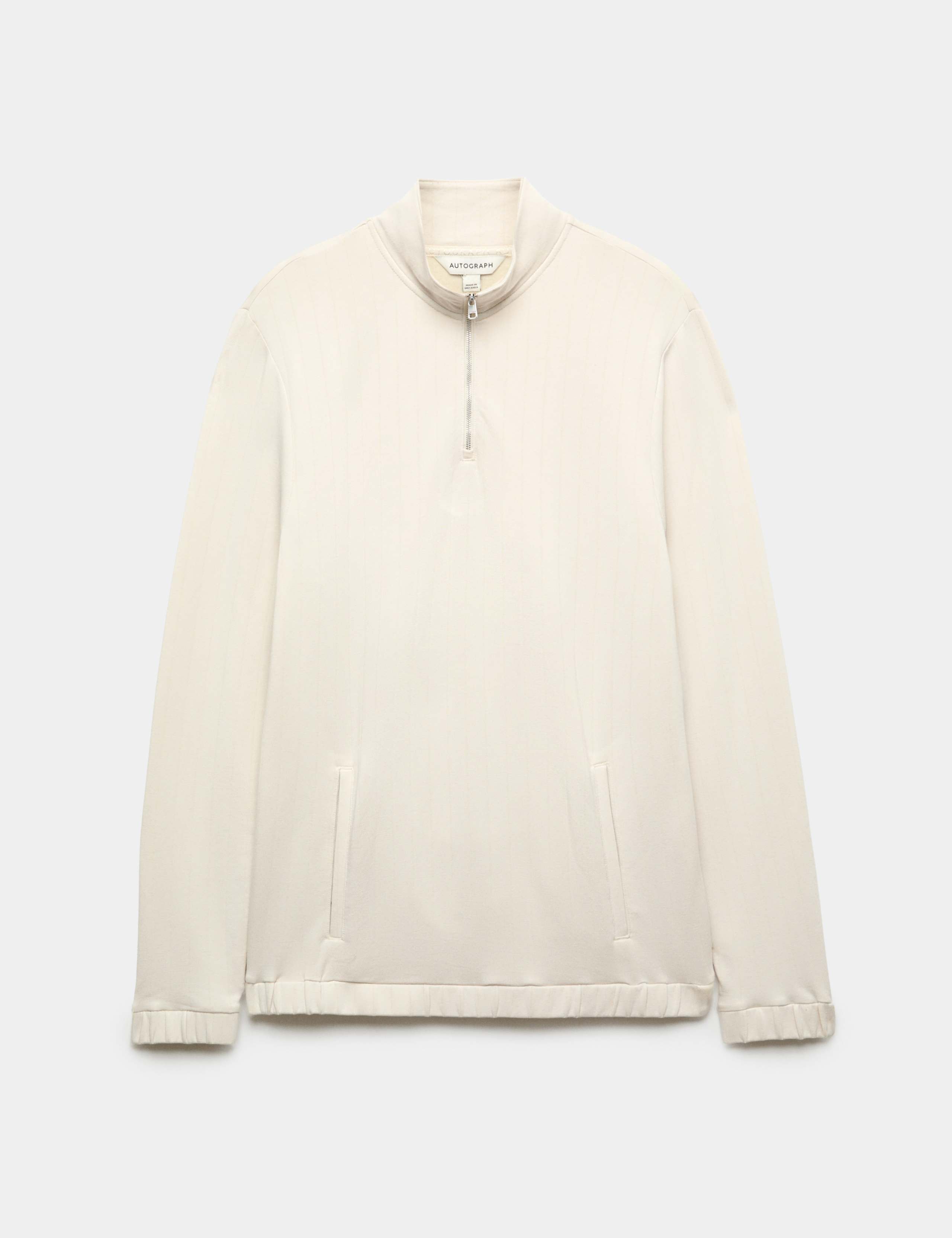 Modal Drop Needle Half Zip 2 of 6