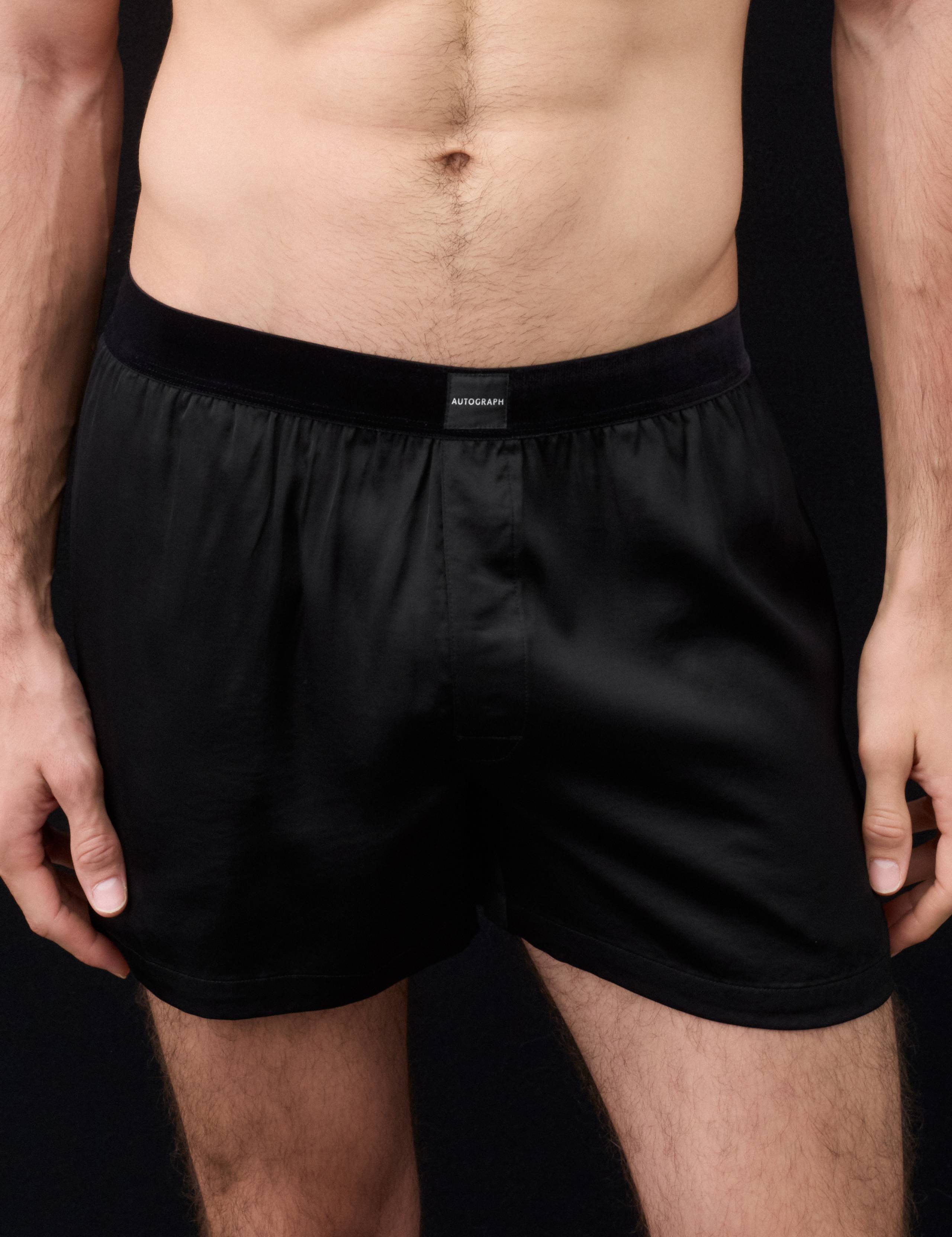 Satin Stretch Shorts 5 of 5