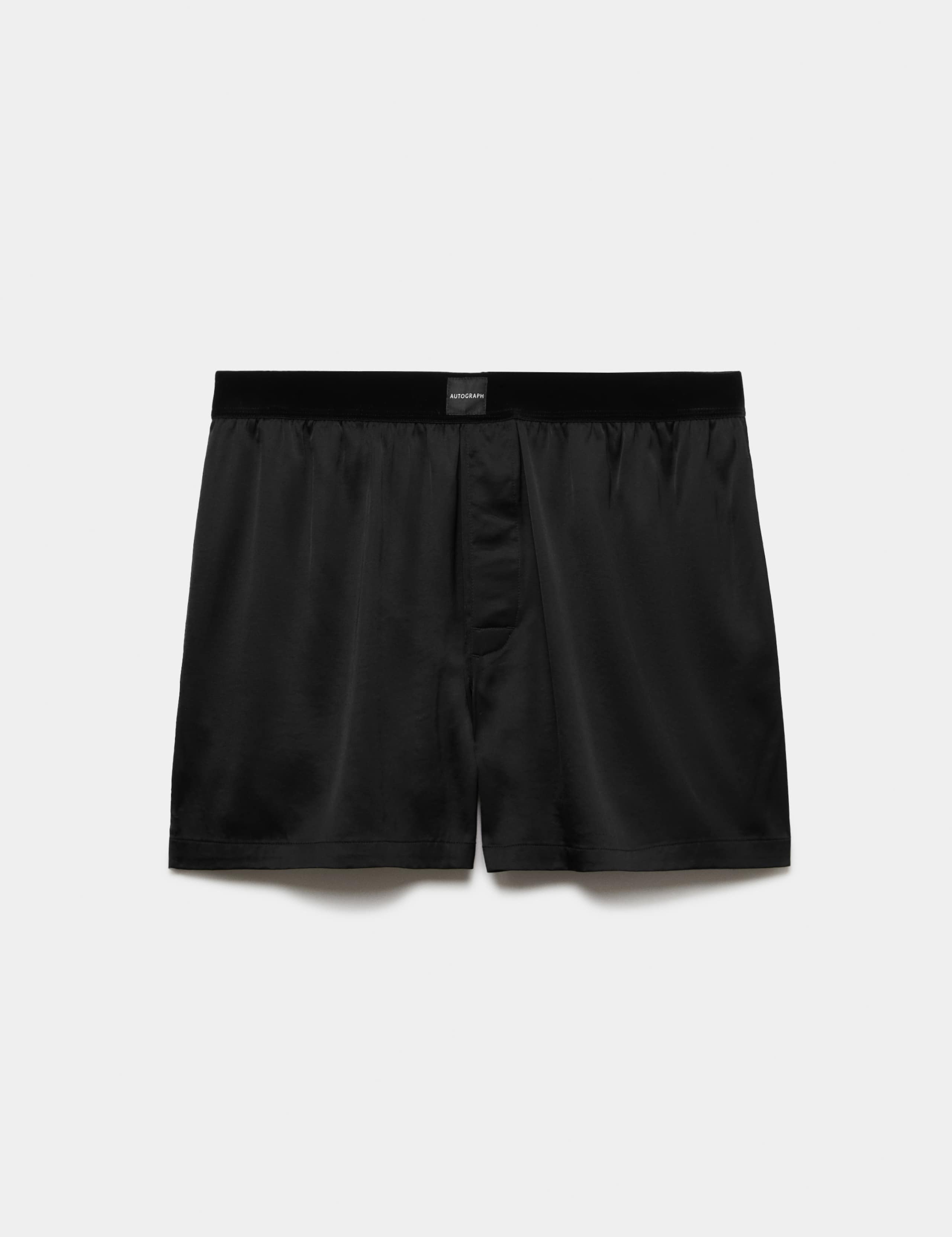 Satin Stretch Shorts 2 of 5