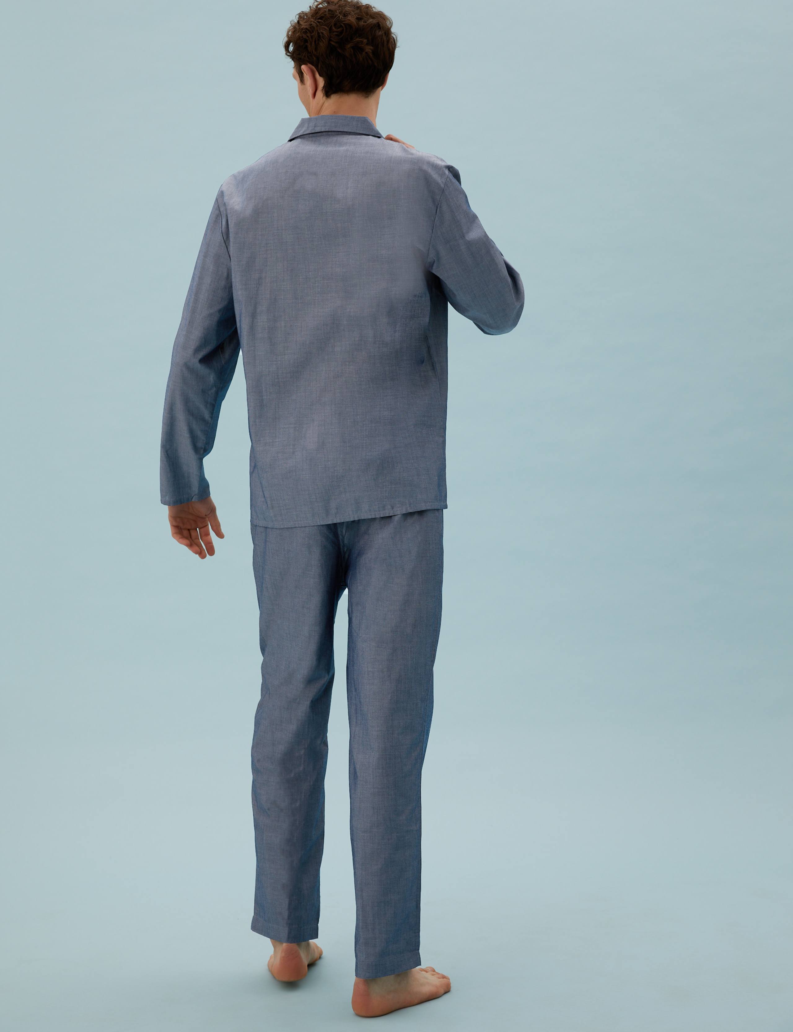 Cotton Chambray Pyjama Set 4 of 5