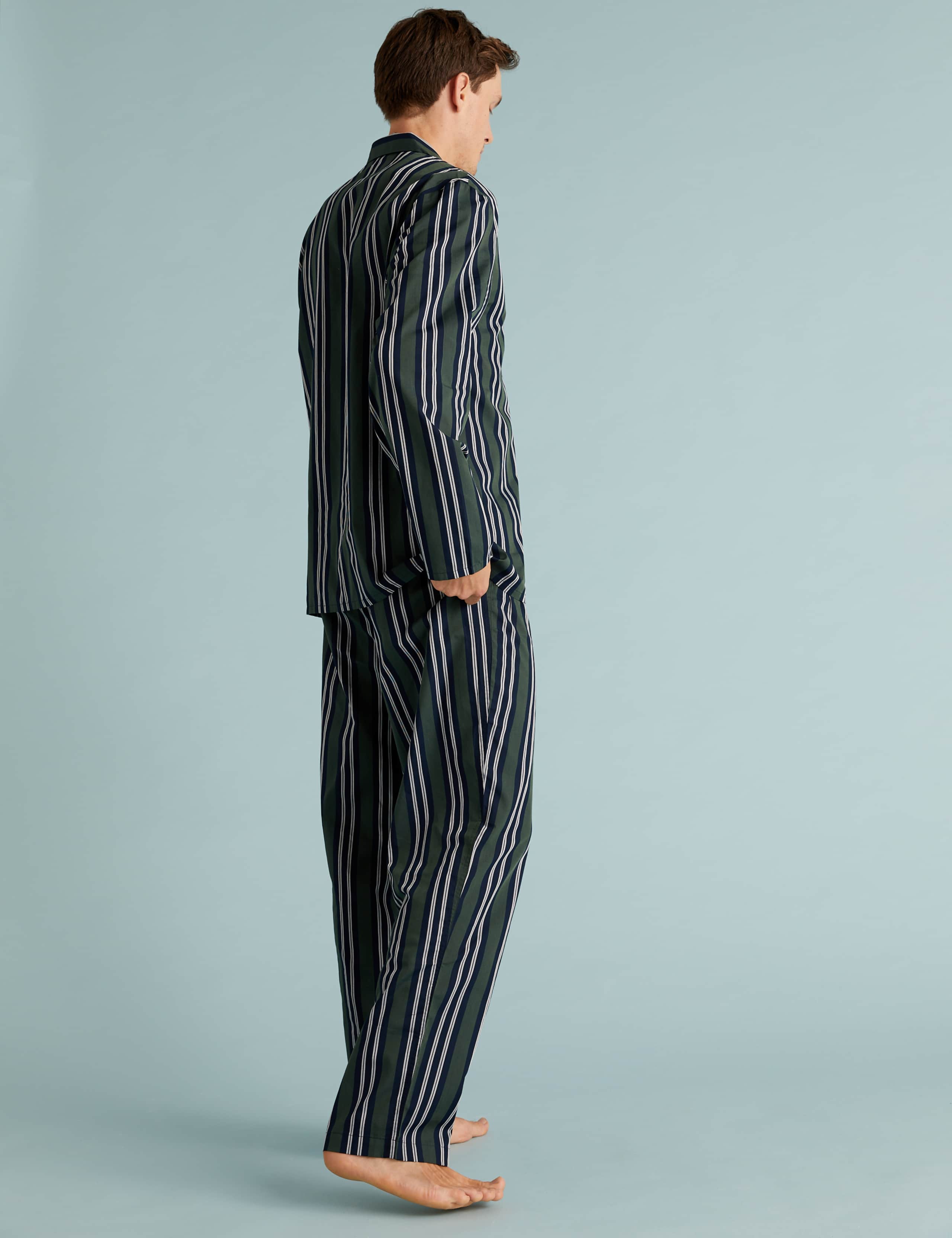 Cotton Striped Pyjama Set 4 of 5