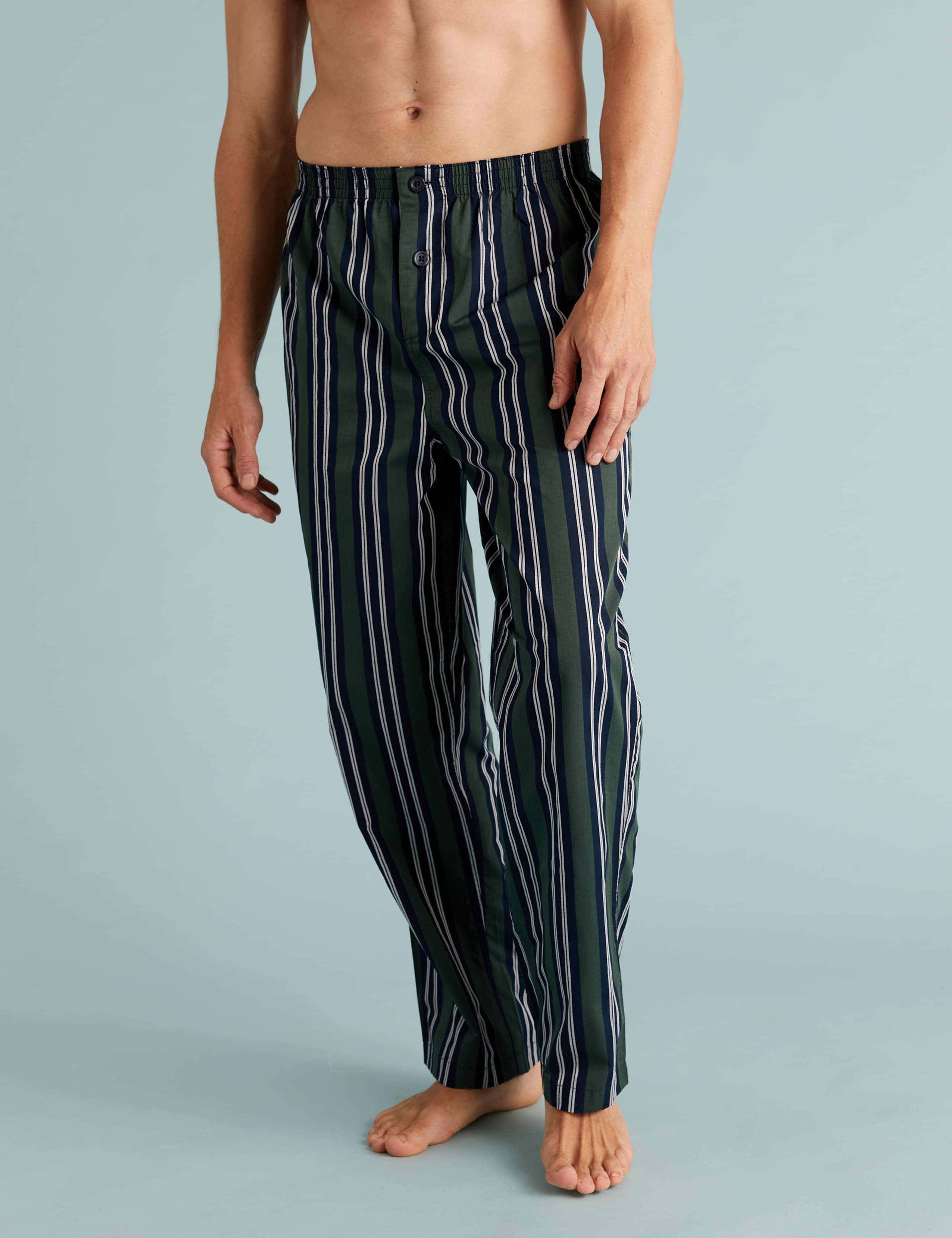 Cotton Striped Pyjama Set 5 of 5