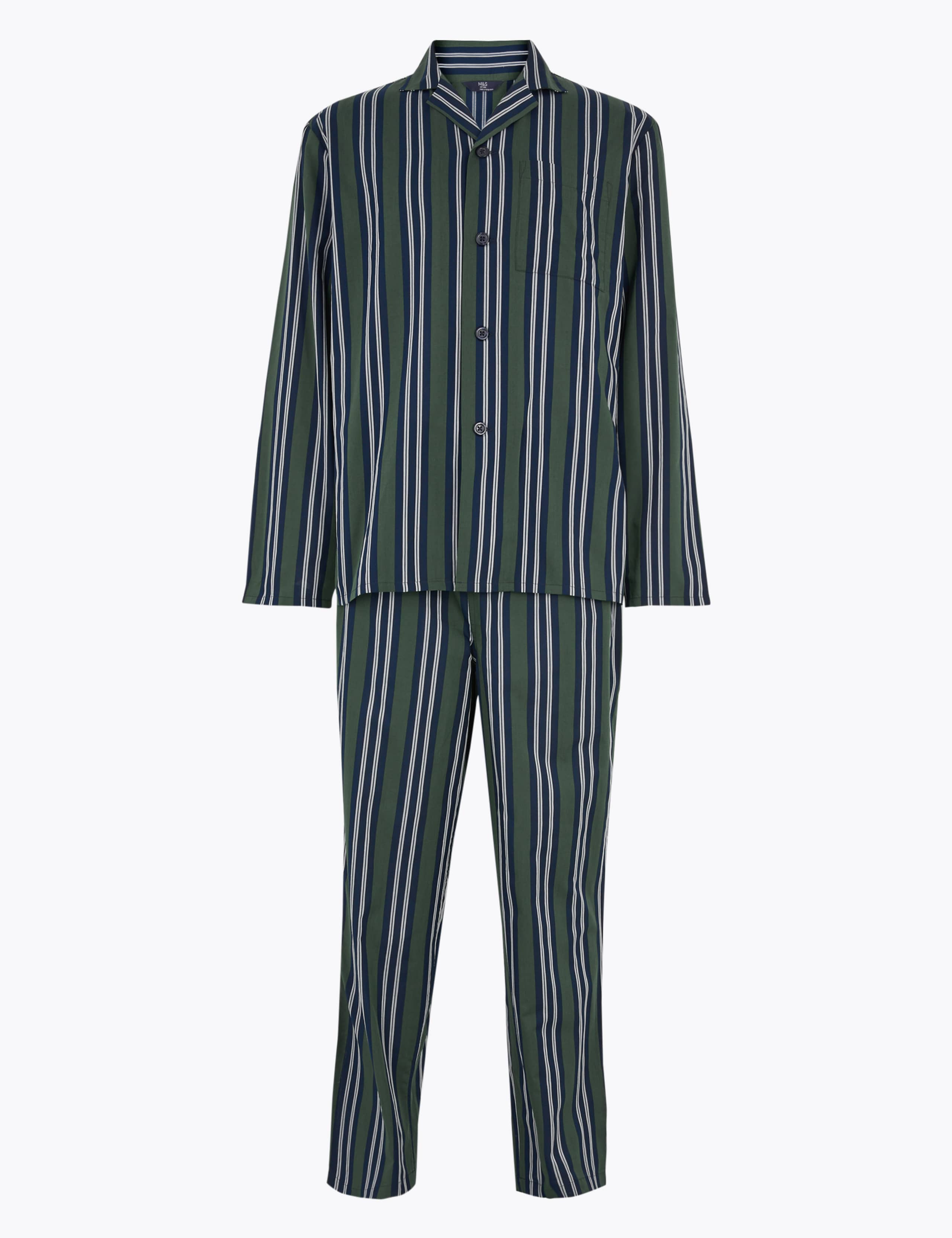 Cotton Striped Pyjama Set 2 of 5