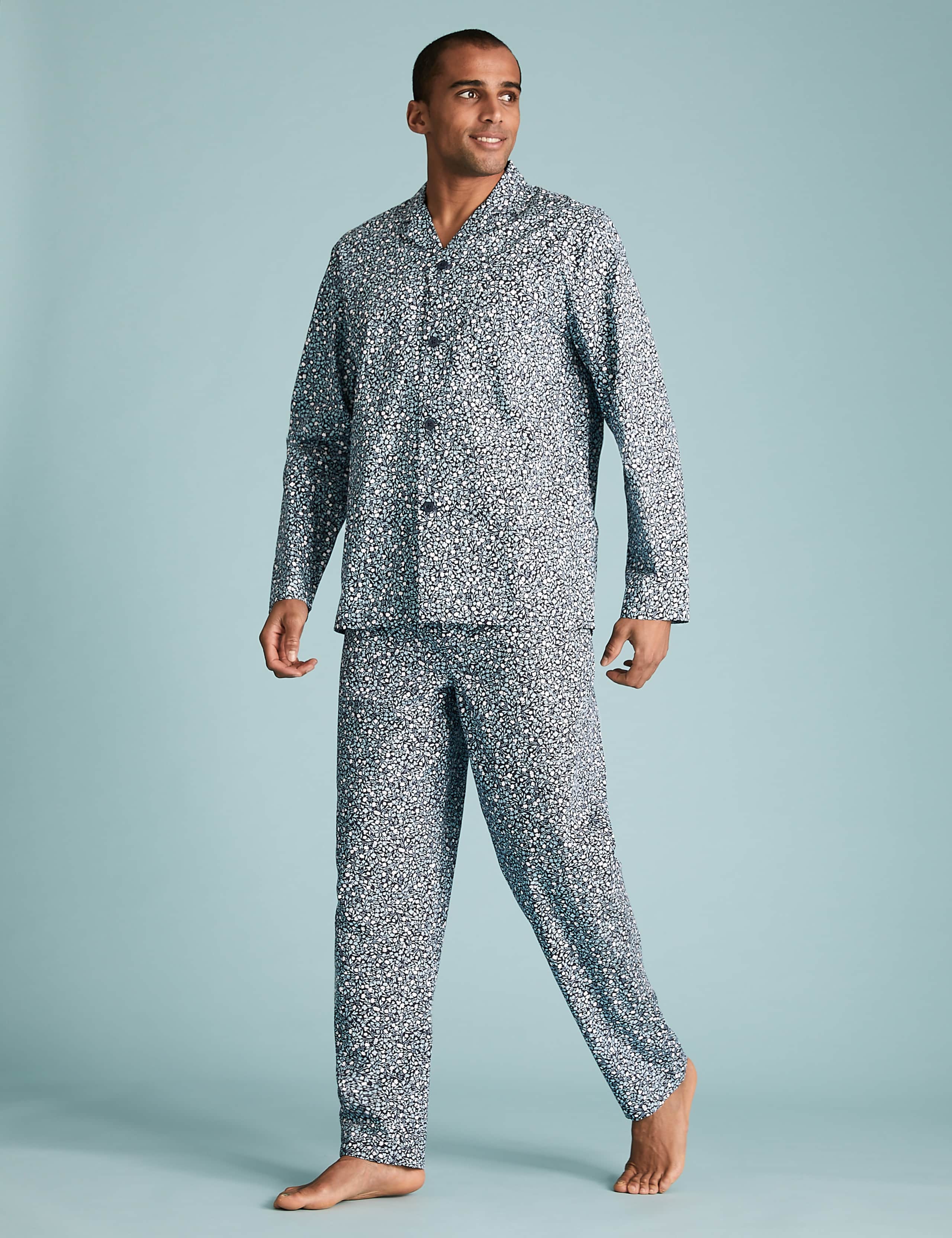 Cotton Ditsy Floral Pyjama Set 1 of 6