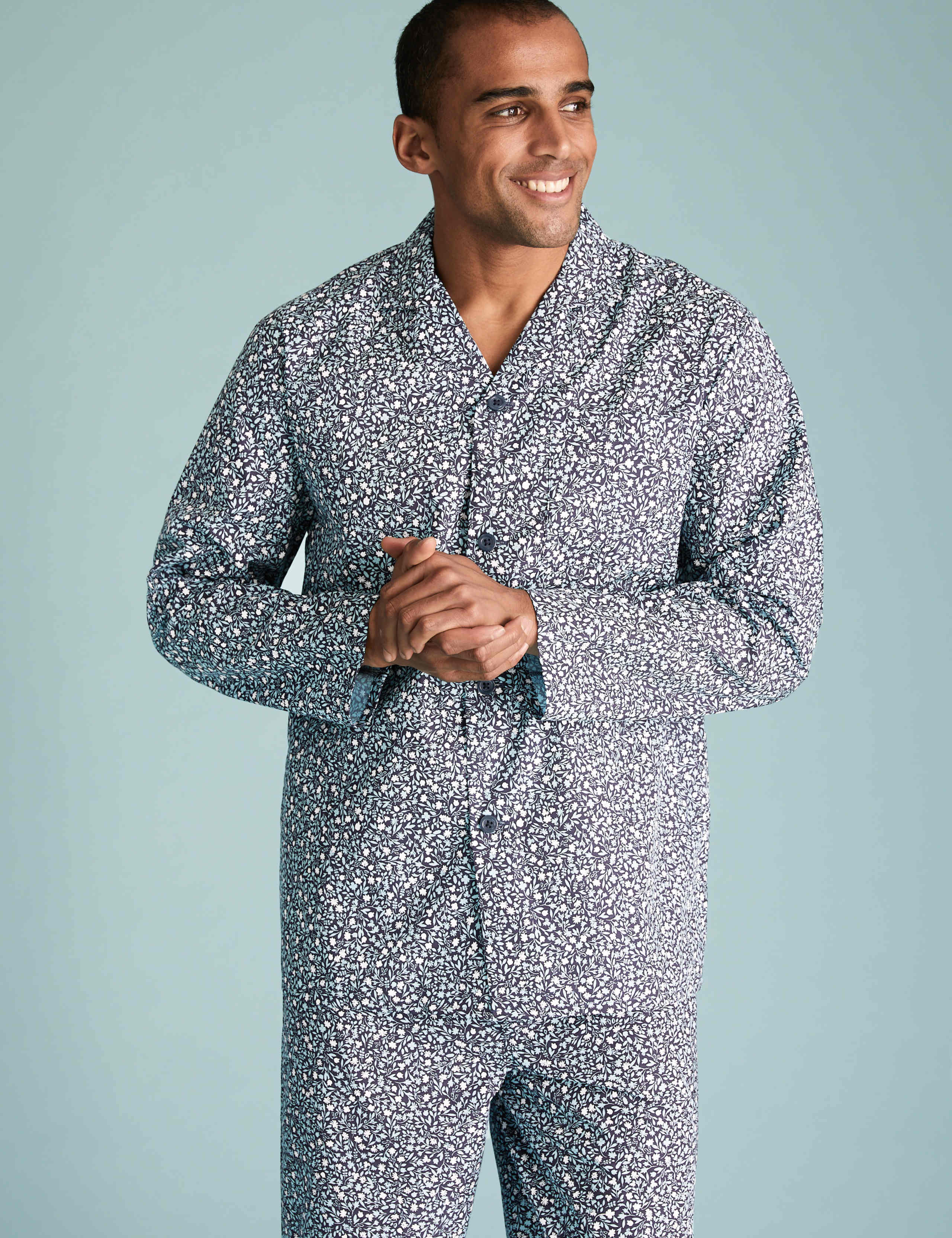 Cotton Ditsy Floral Pyjama Set 3 of 6