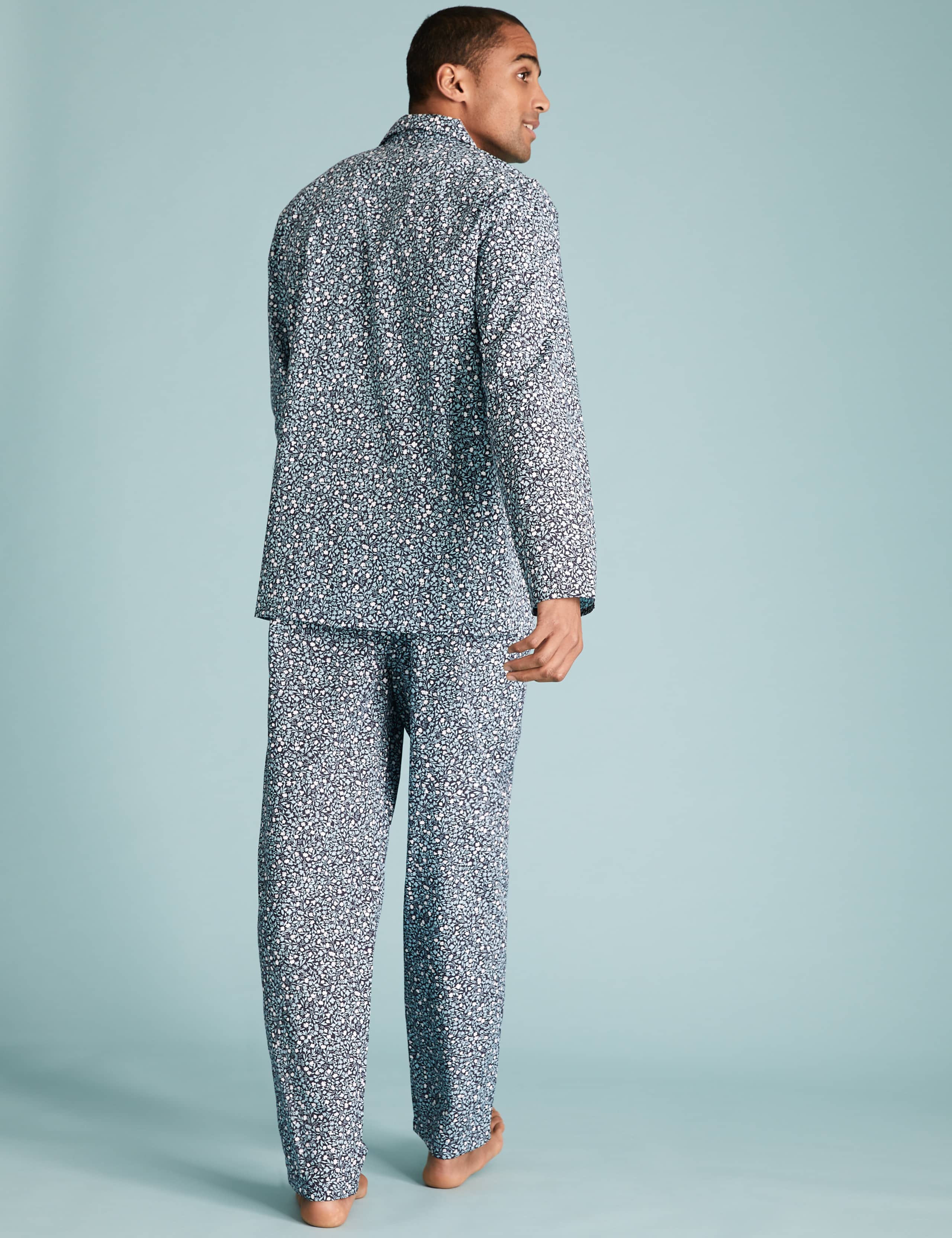 Cotton Ditsy Floral Pyjama Set 4 of 6