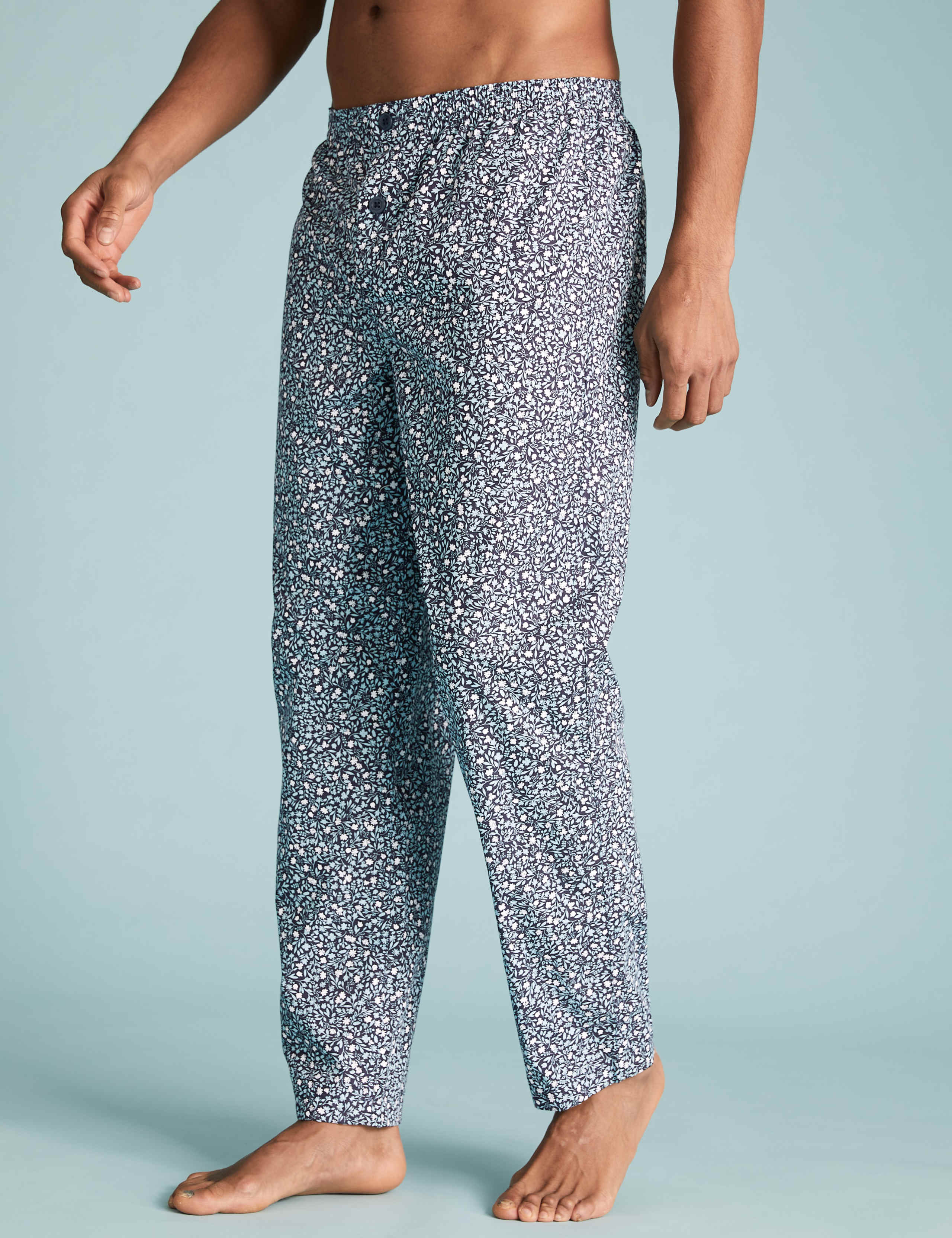 Cotton Ditsy Floral Pyjama Set 5 of 6