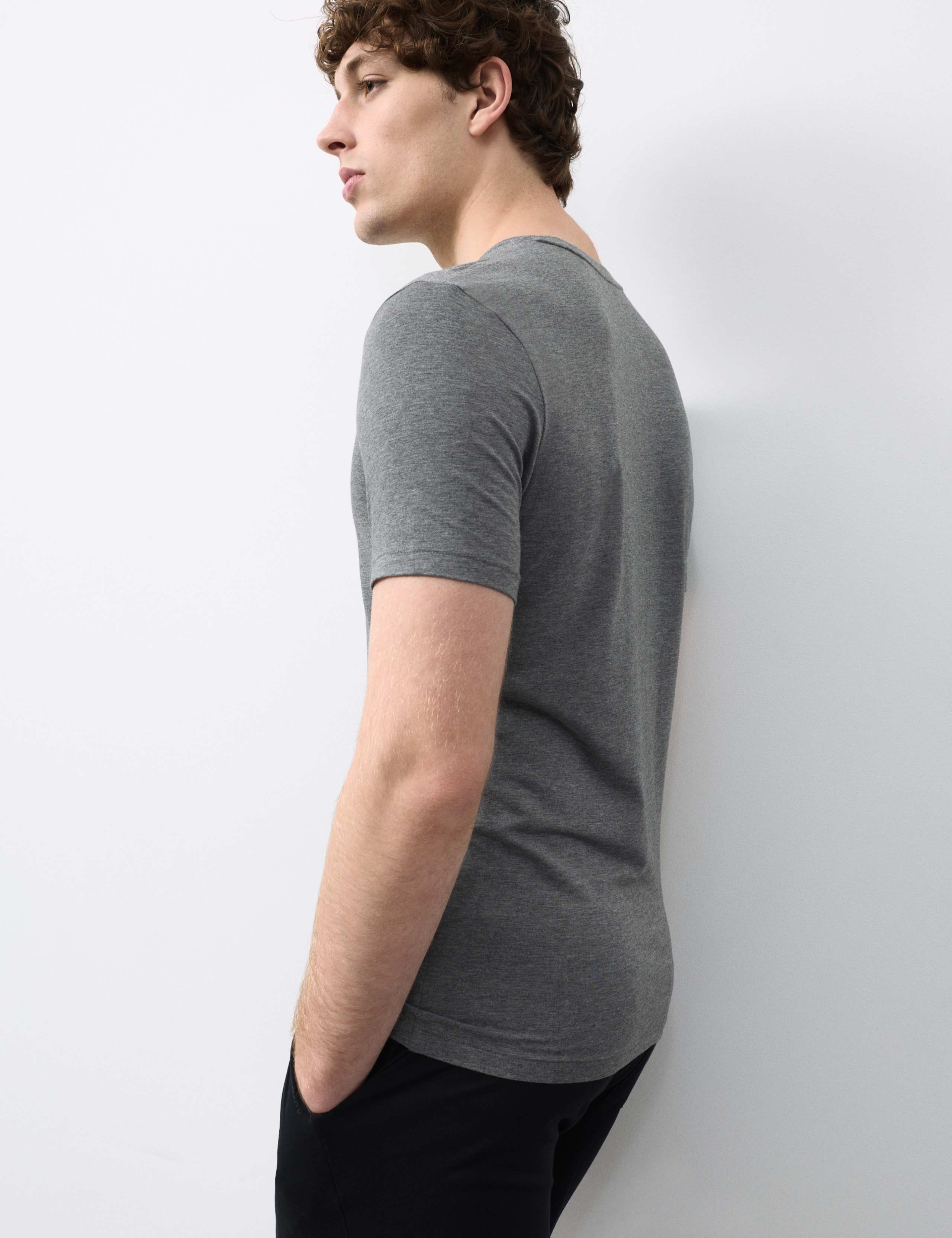 Premium Supima® Cotton Blend T-Shirt Vest 4 of 4