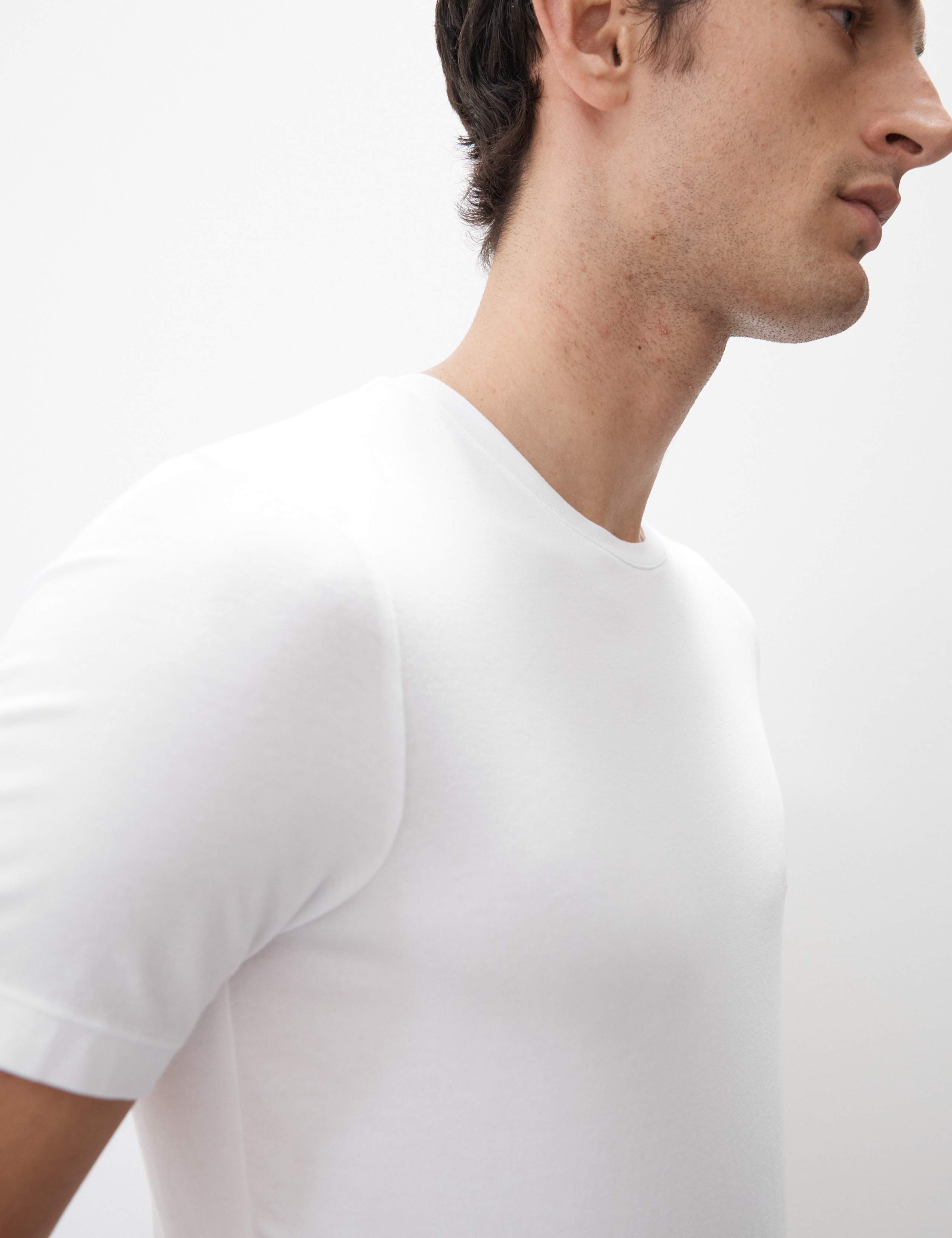 Premium Supima® Cotton Blend T-Shirt Vest 1 of 5