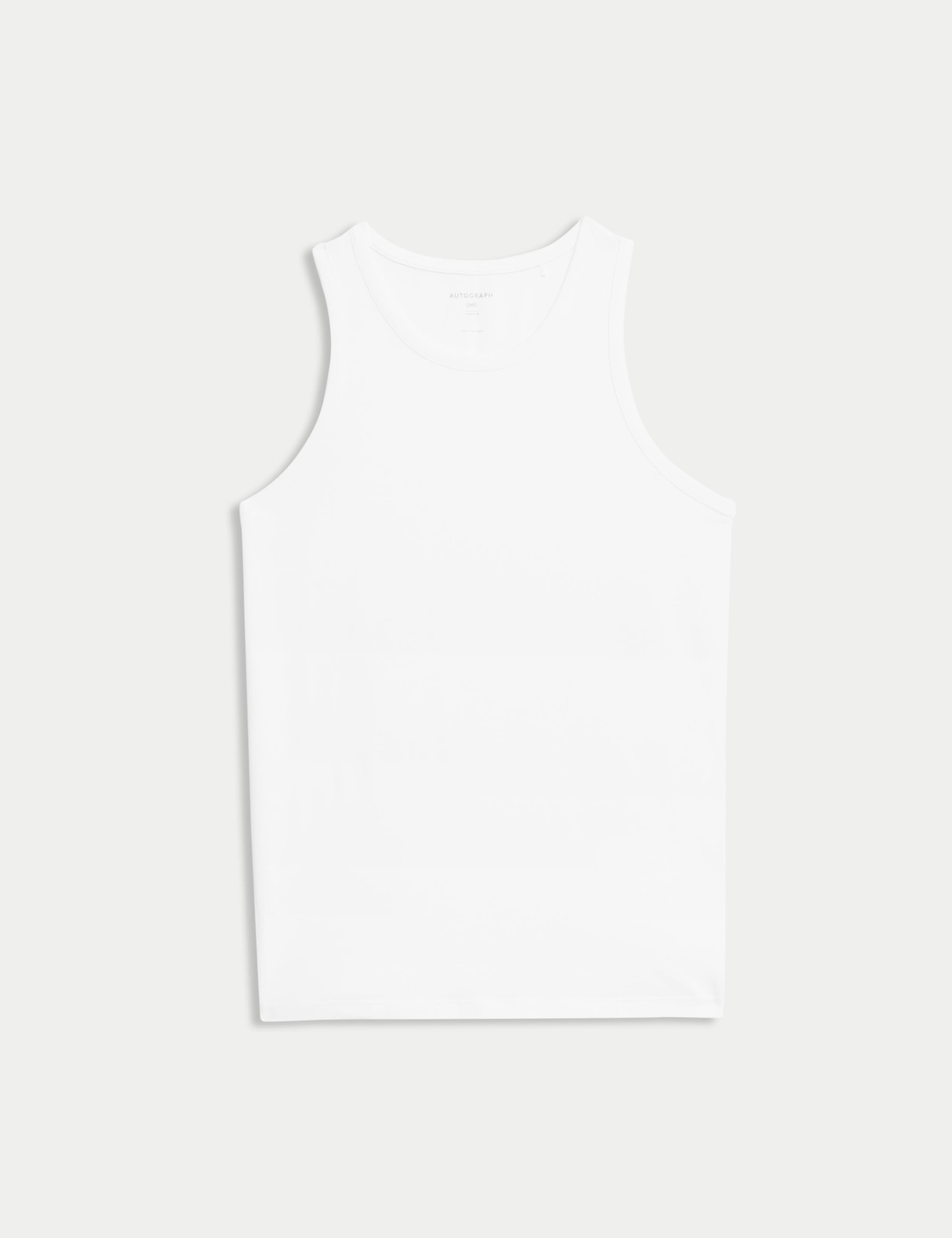 Supima® Cotton Modal Sleeveless Vest 2 of 7