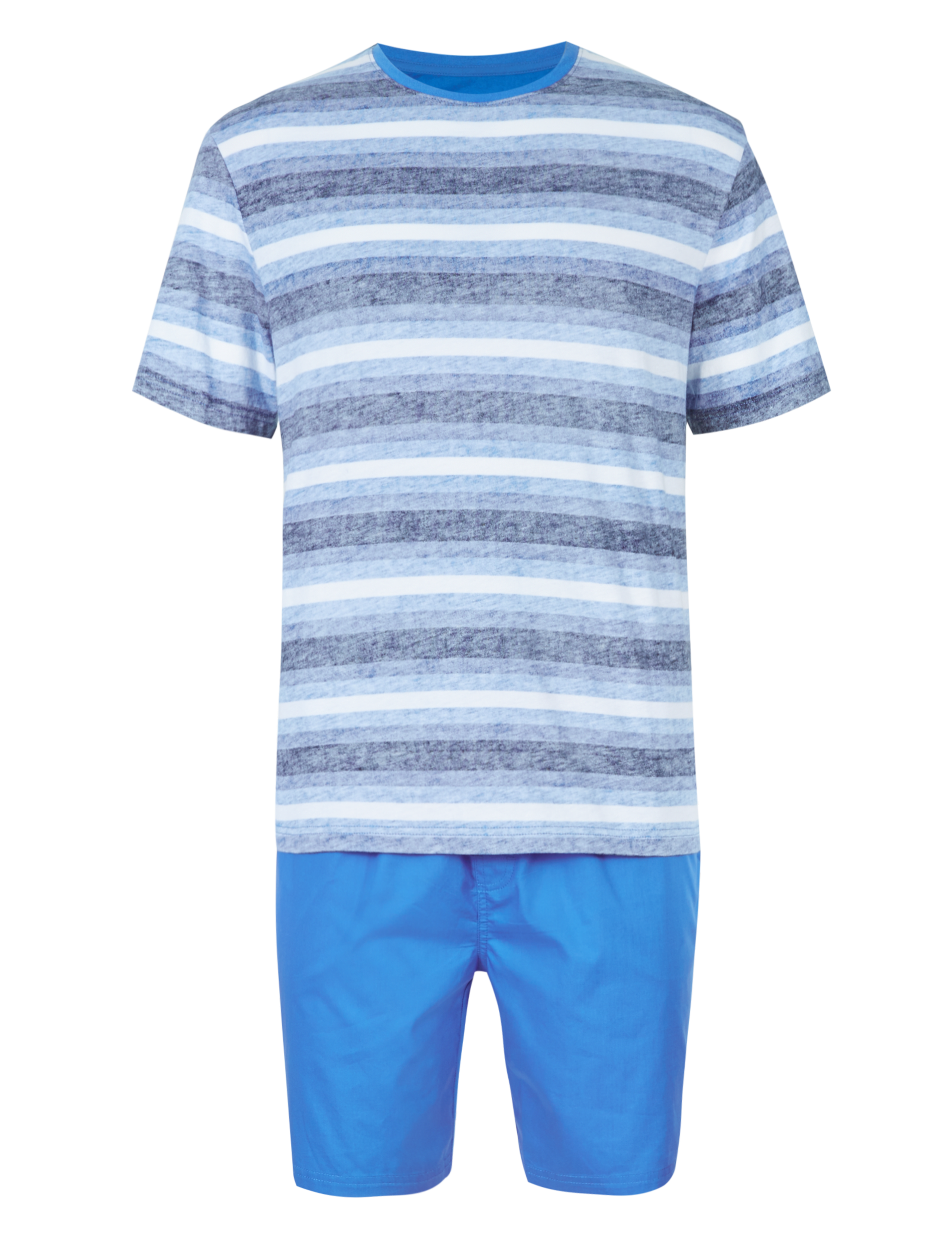 Pure Cotton Striped T-Shirt & Shorts Set 2 of 4