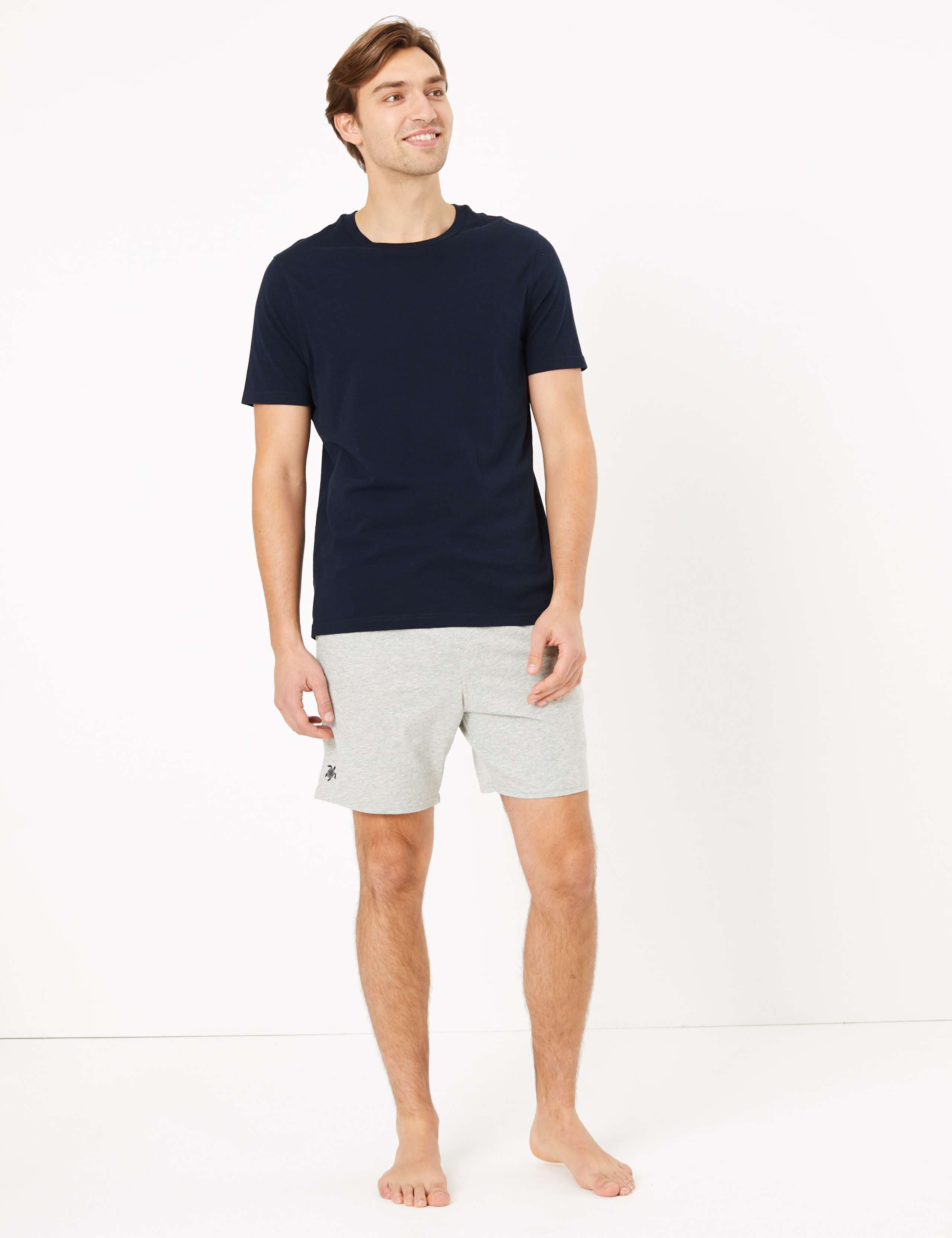 2 Pack Pure Cotton Pyjama Shorts 5 of 5