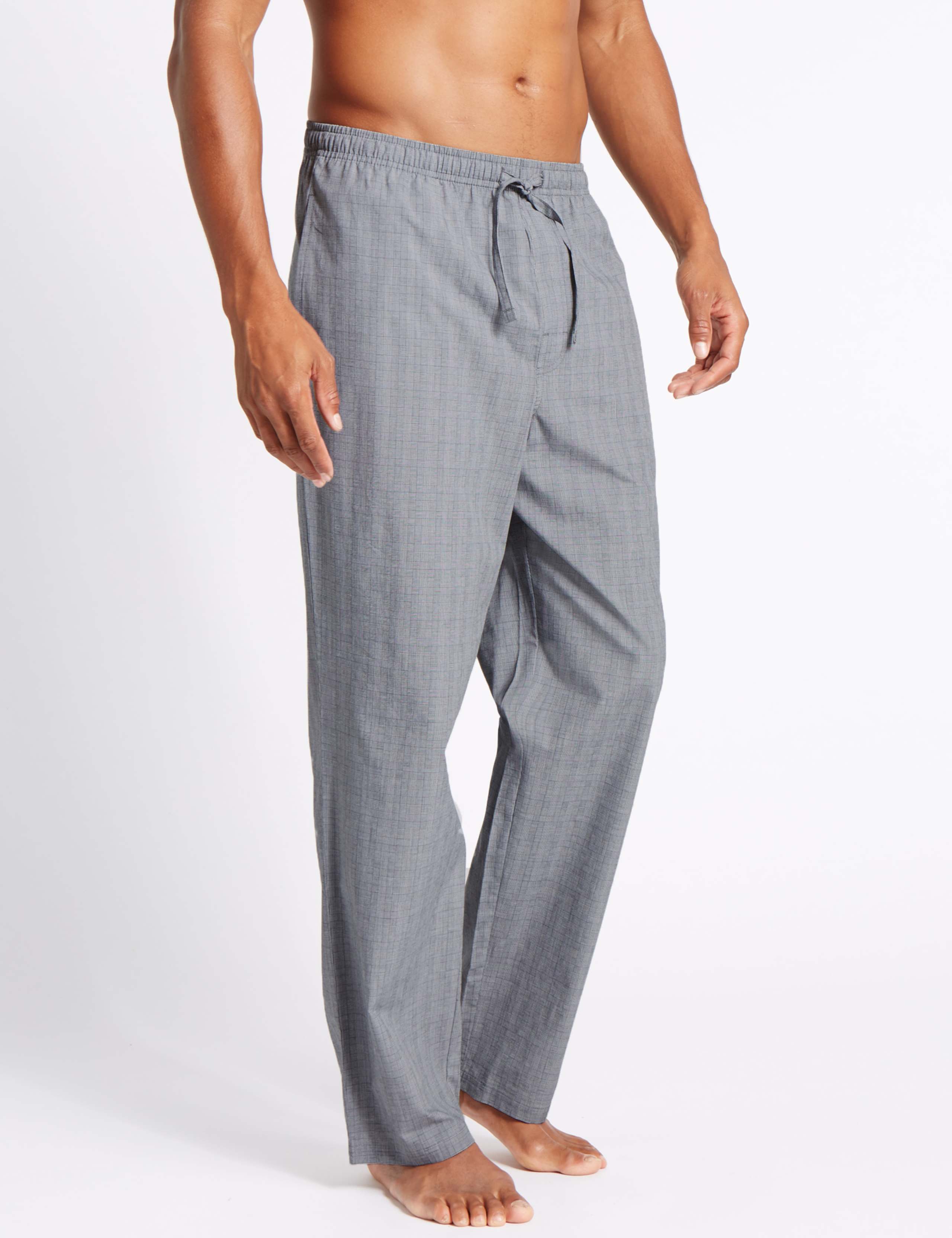 2 Pack Checked Pyjama Bottoms 3 of 6