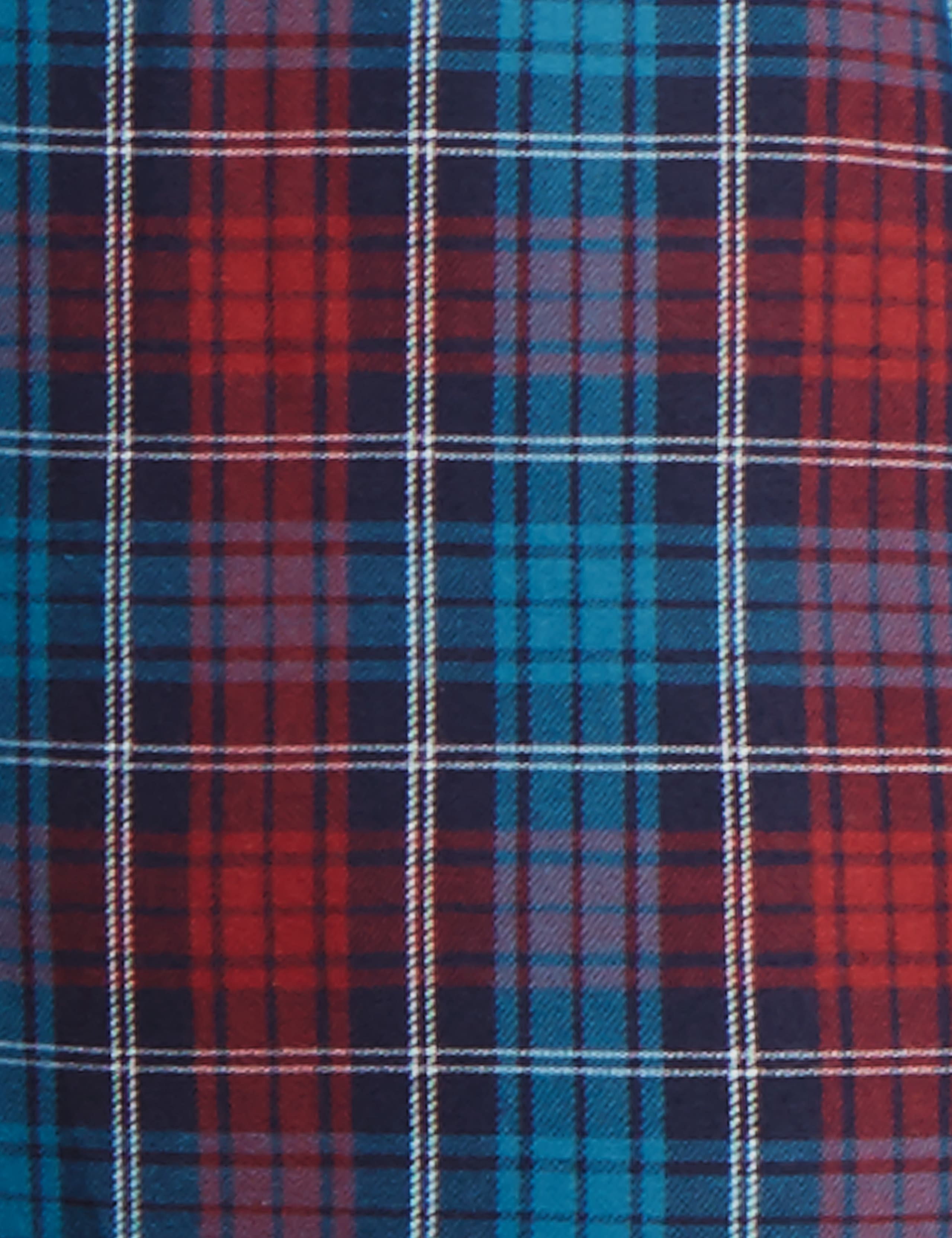 Pure Cotton Checked Pyjama Set 6 of 7